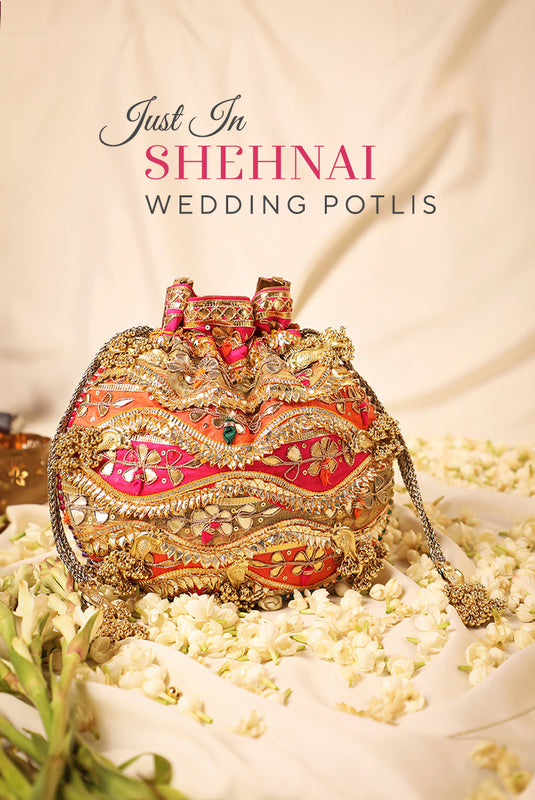 Mobile Banner of Shehnai Potli Bags From 5 Elements
