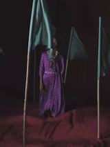 Silvia-purple Kaftan