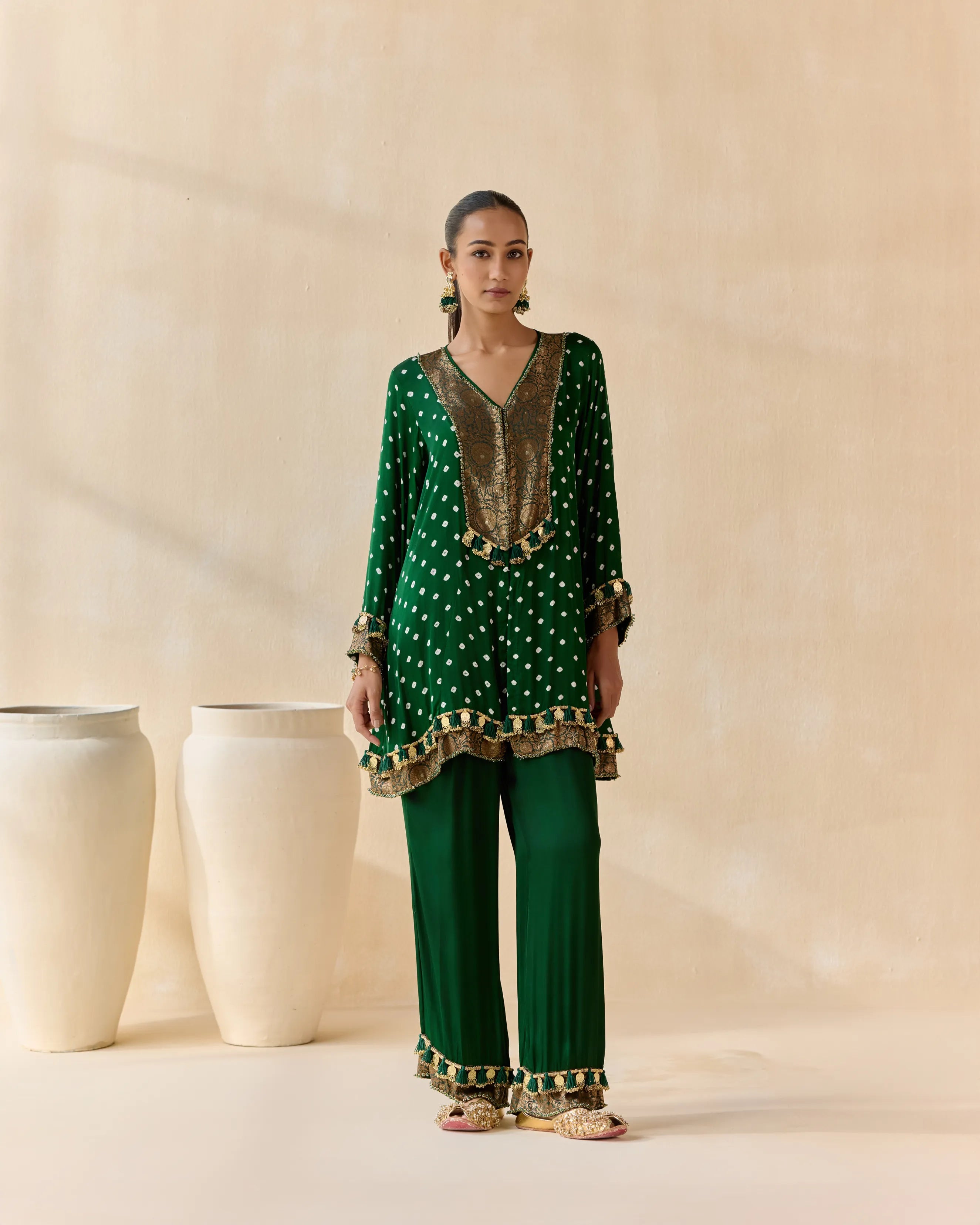 Adhira green (Co Ords)