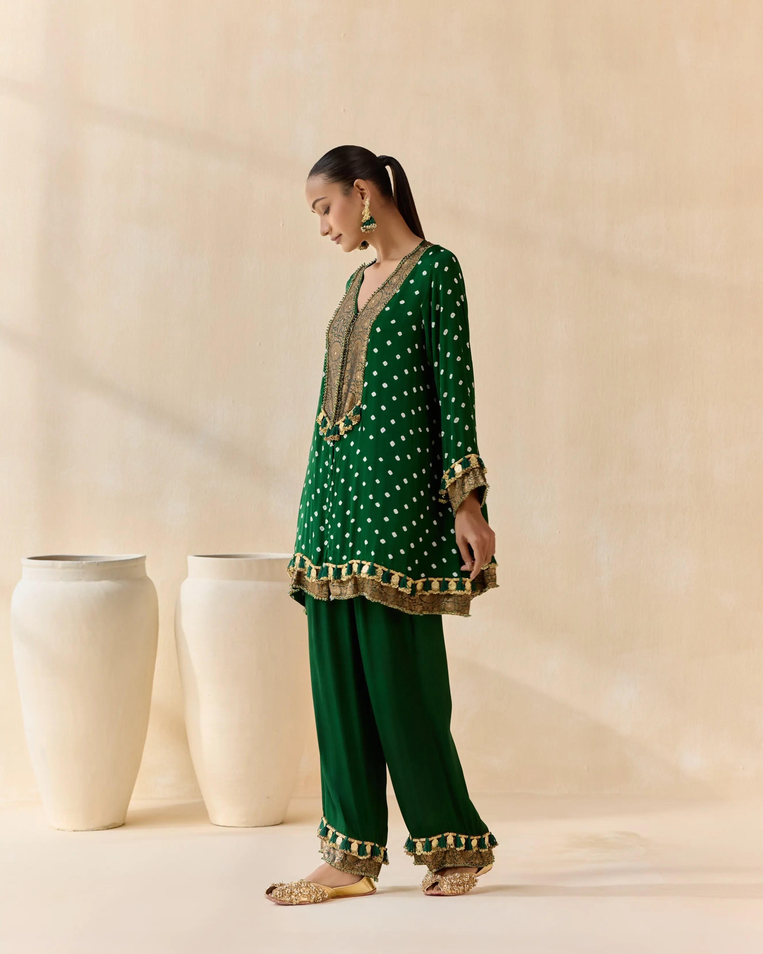 Adhira green (Co Ords)