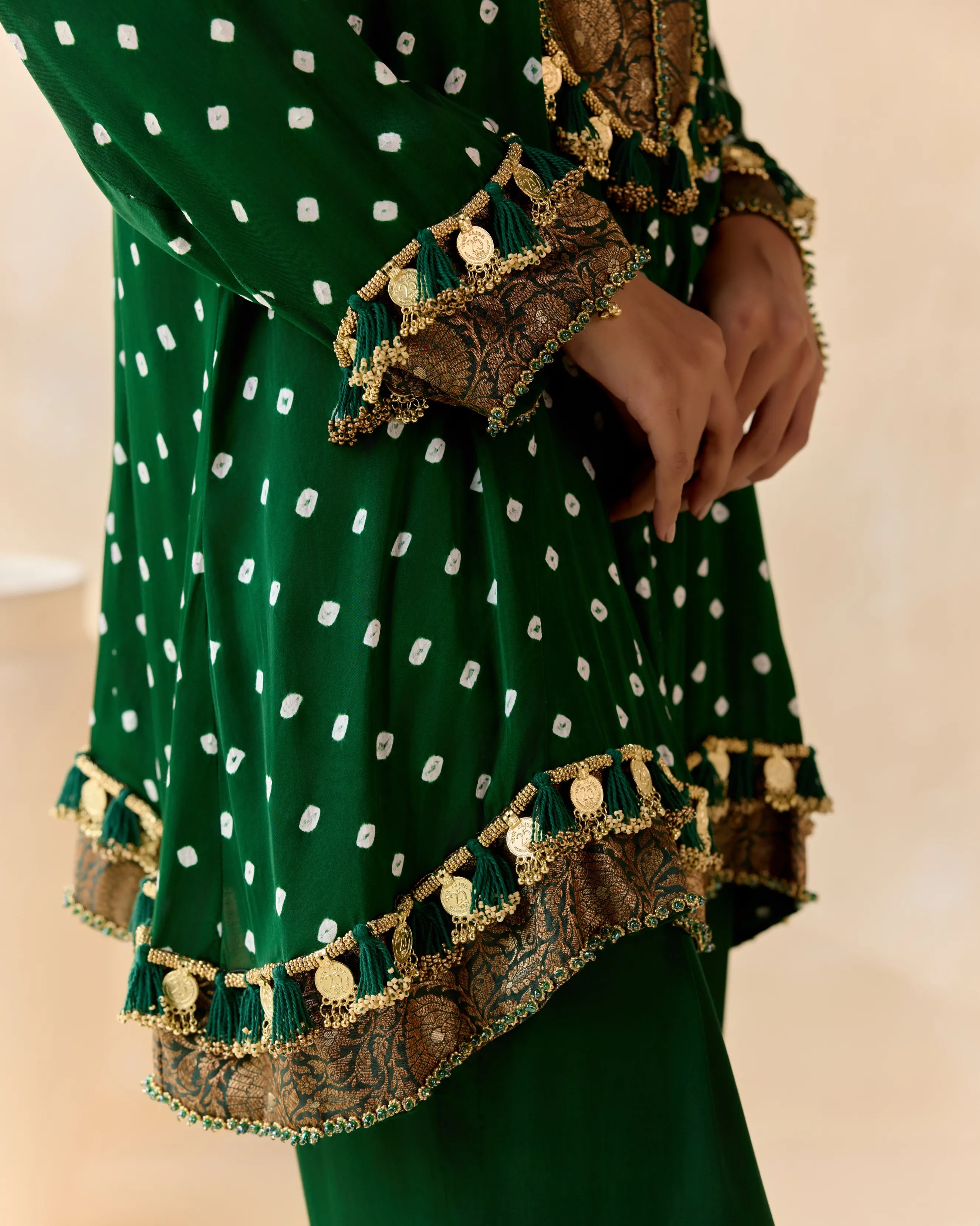 Adhira green (Co Ords)