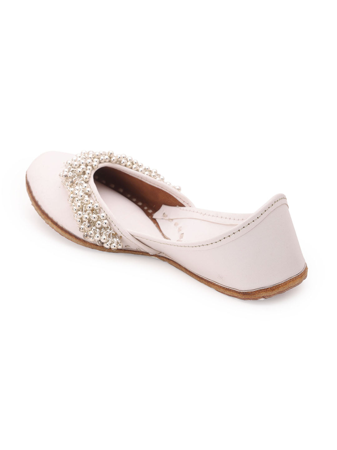 Ghungroo Blast Kids Jutti - White 5elements