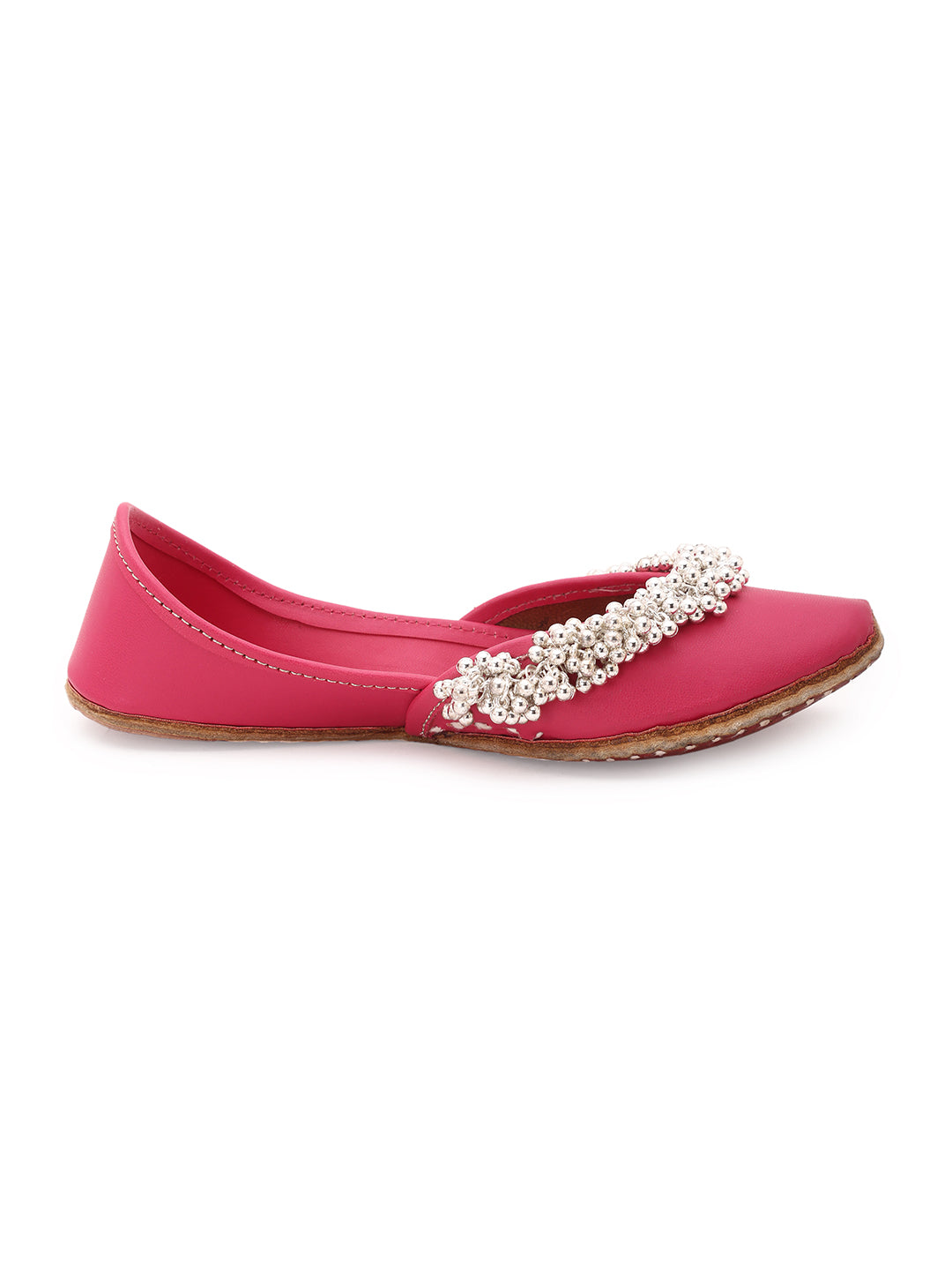 Ghungroo Blast Kids Jutti - Pink 5elements