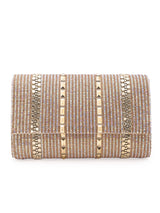Stone Embroidered Clutch 5elements