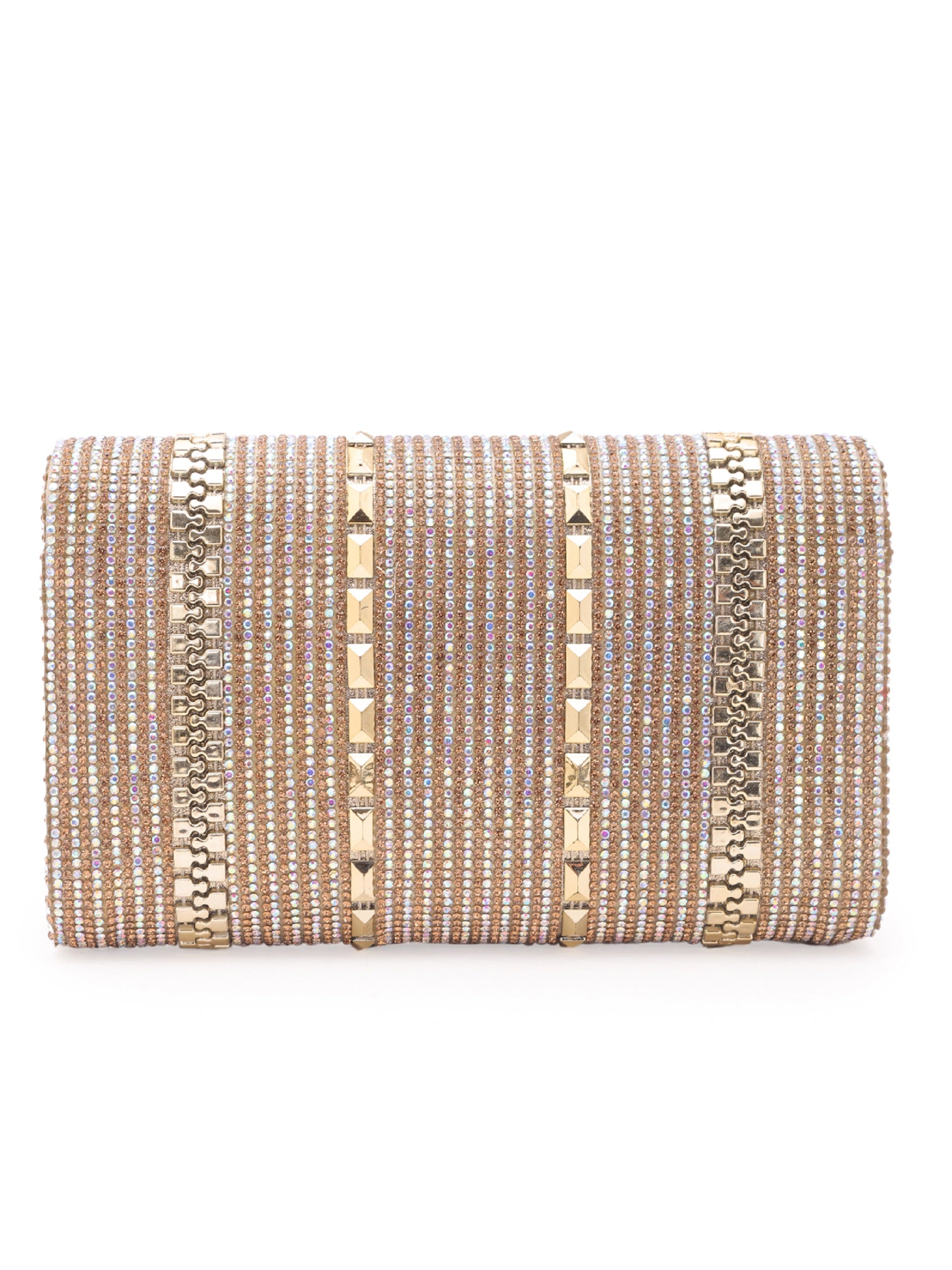 Stone Embroidered Clutch 5elements