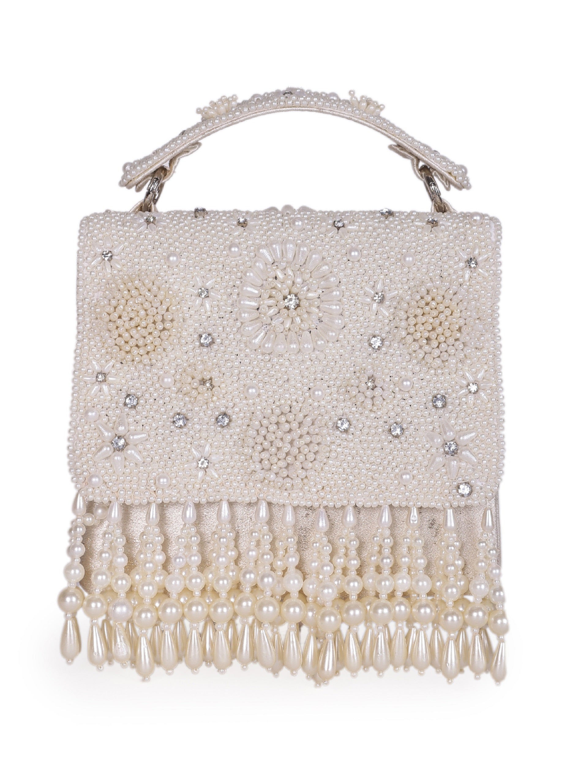 Floral Embroidered Clutch 5elements