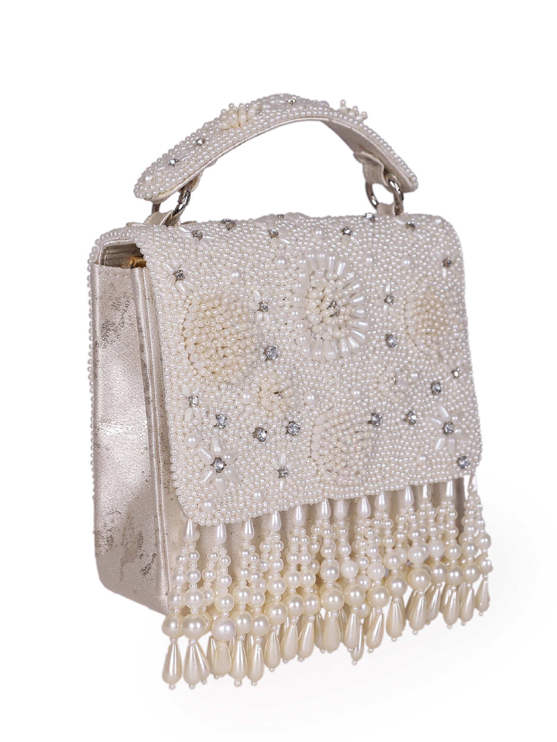 Floral Embroidered Clutch 5elements