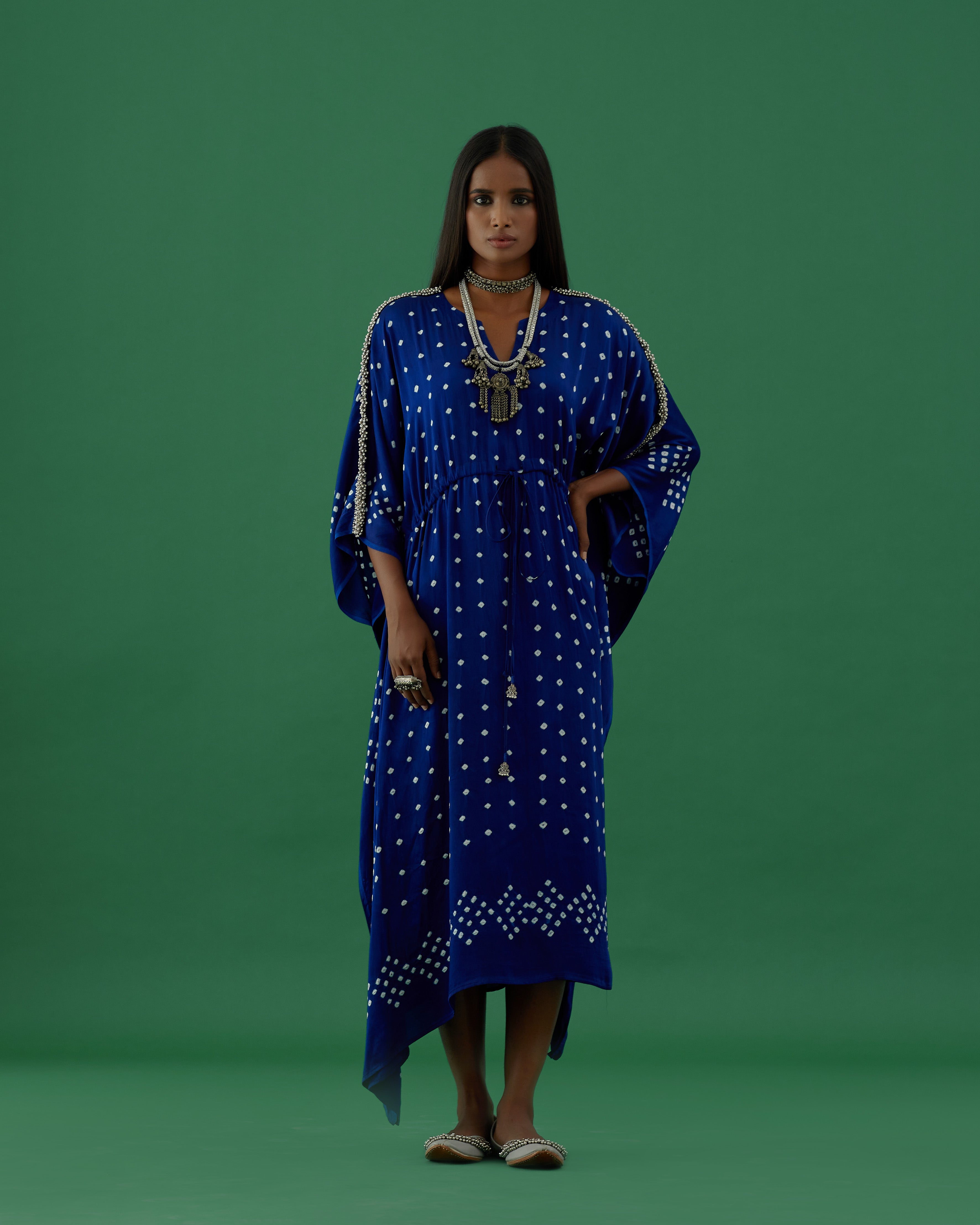 Indulekha - Blue (kaftan) - 5elements