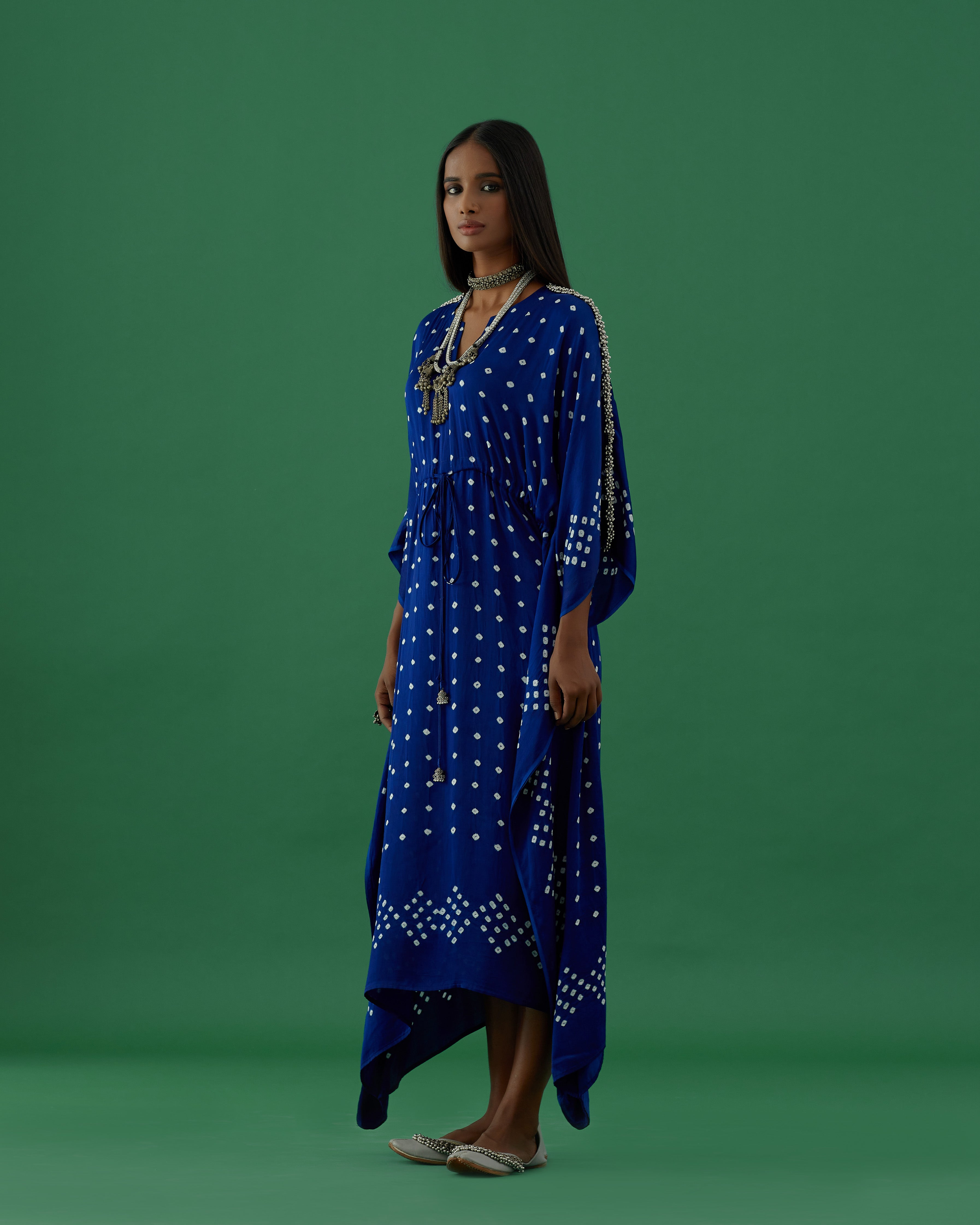 Indulekha - Blue (kaftan) - 5elements