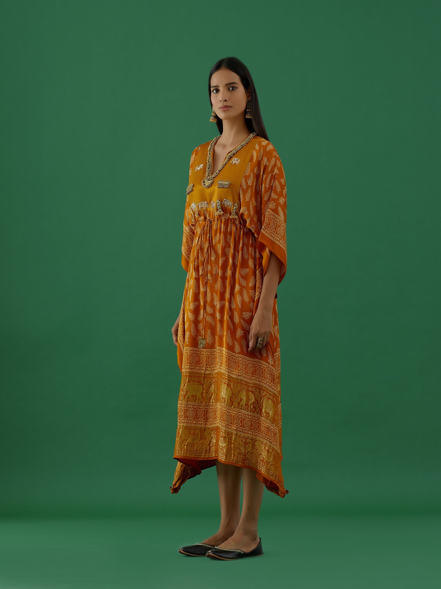 Tejaswani - Mustard (kaftan) - 5elements