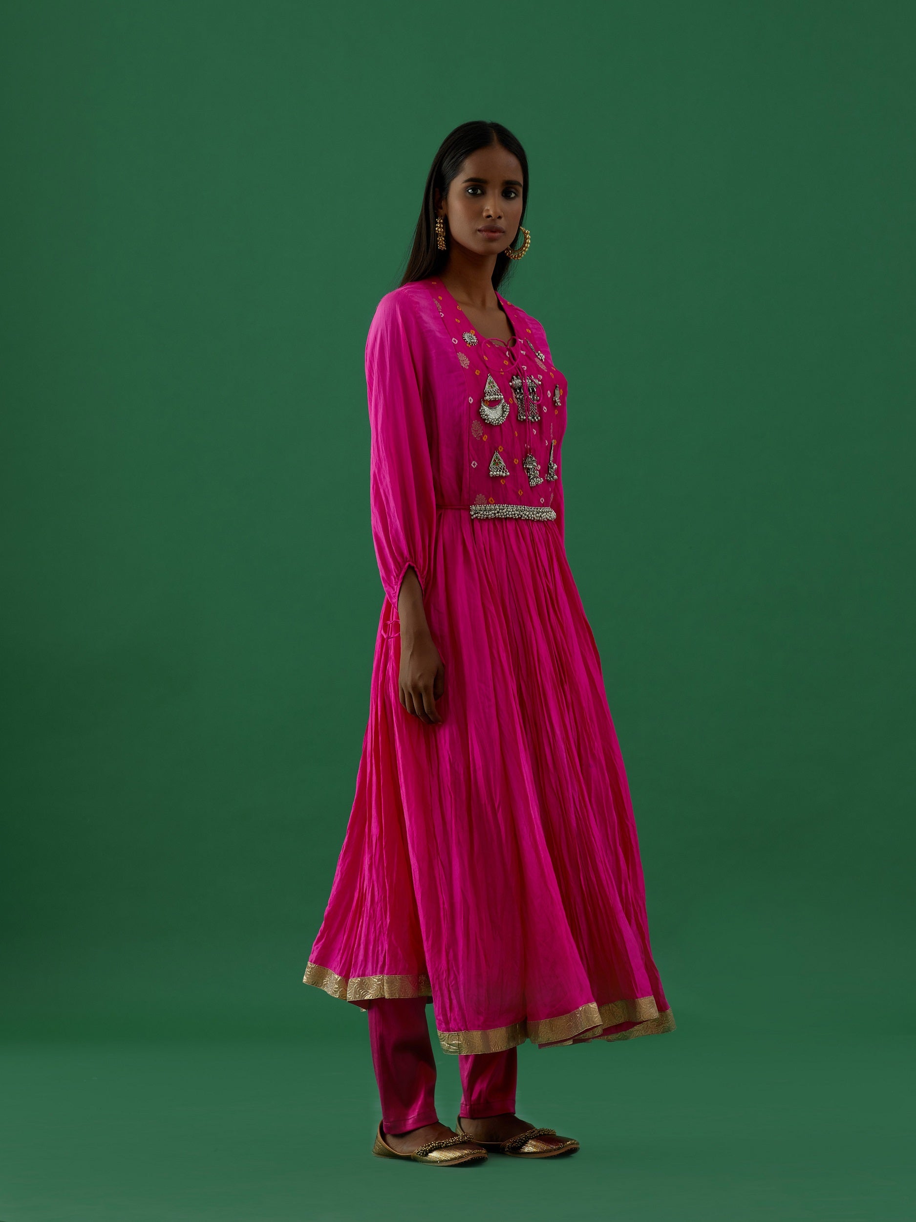 Sarika Pink (Kurta Set)