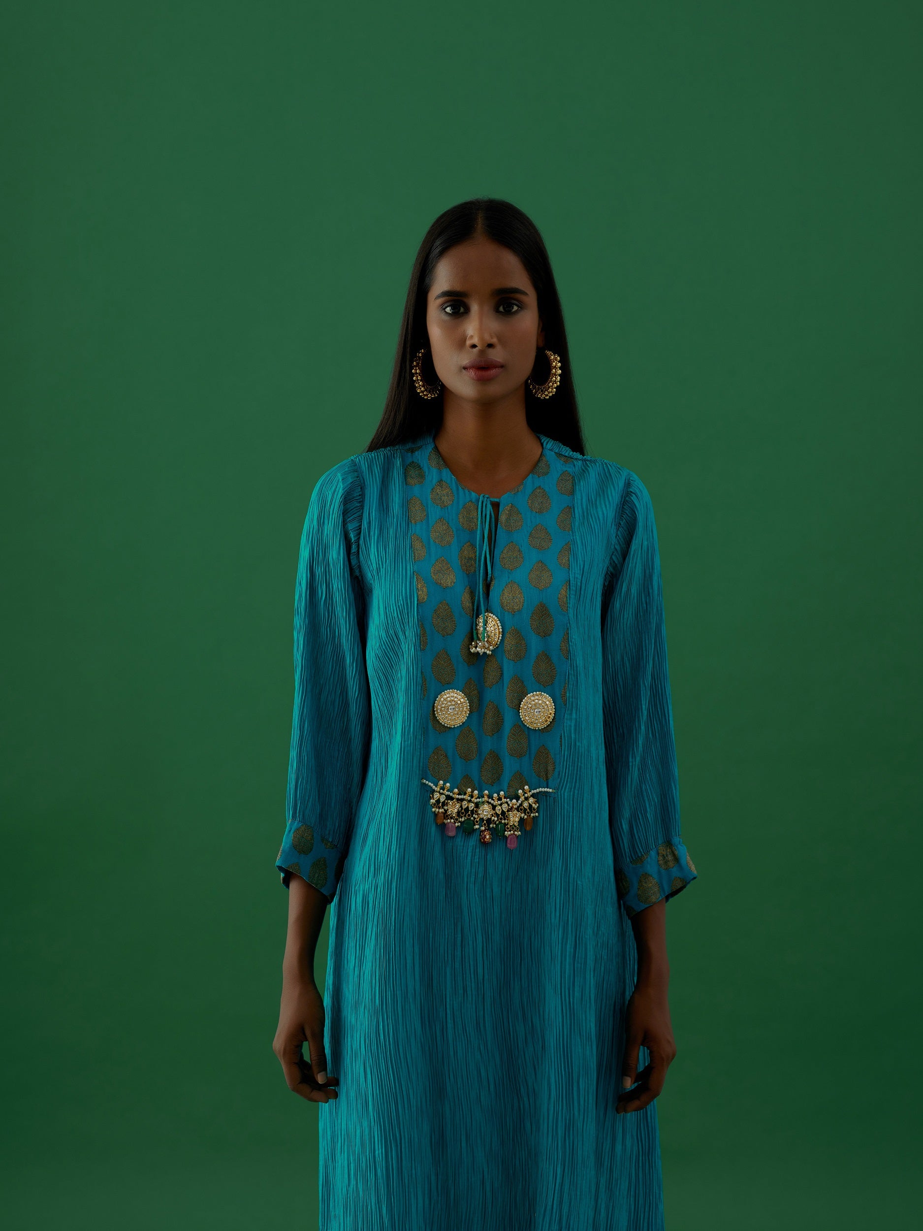 Ditya Turquoise (Kurta Set)