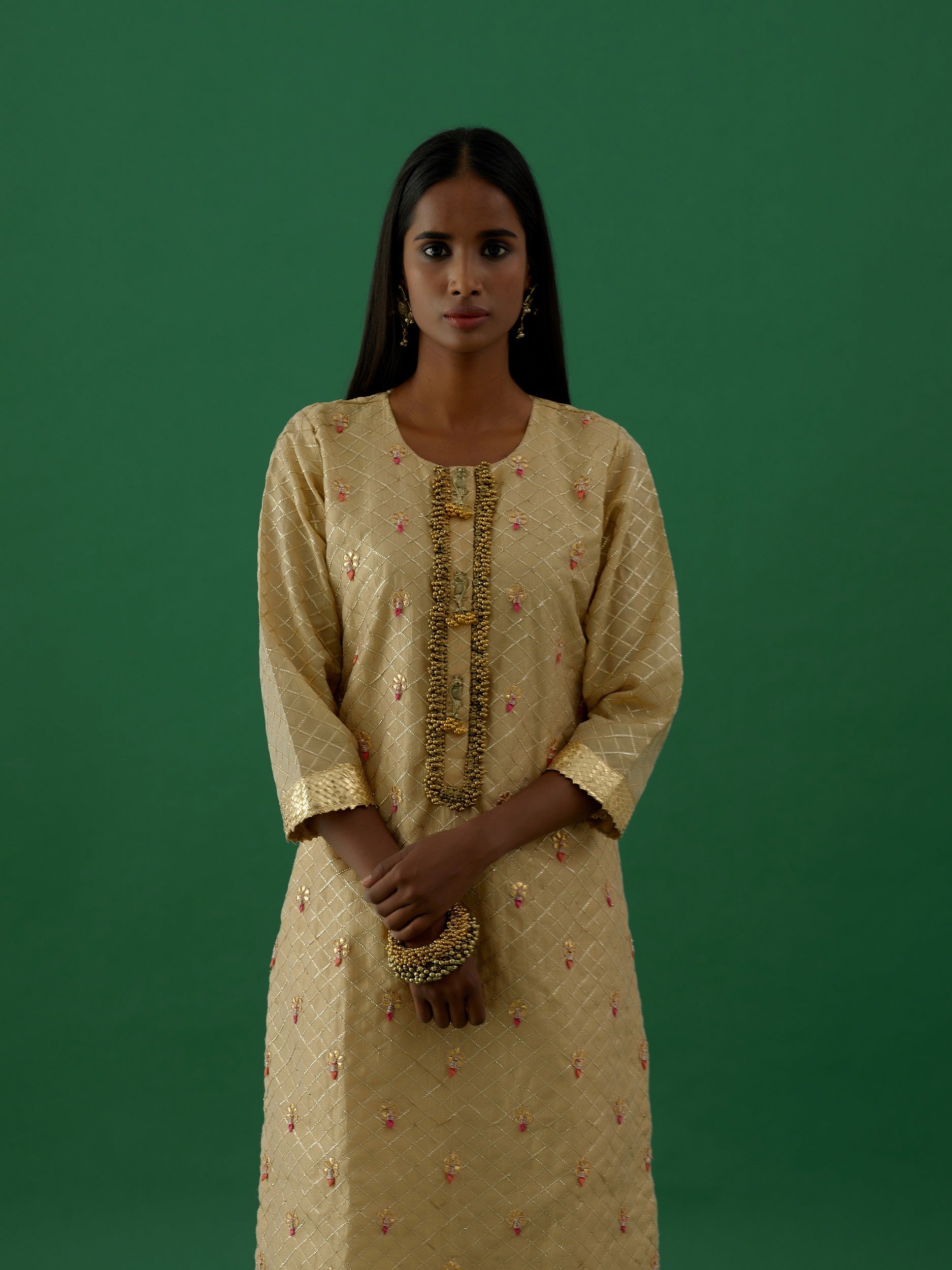 Zoya Gold (Kurta Set)