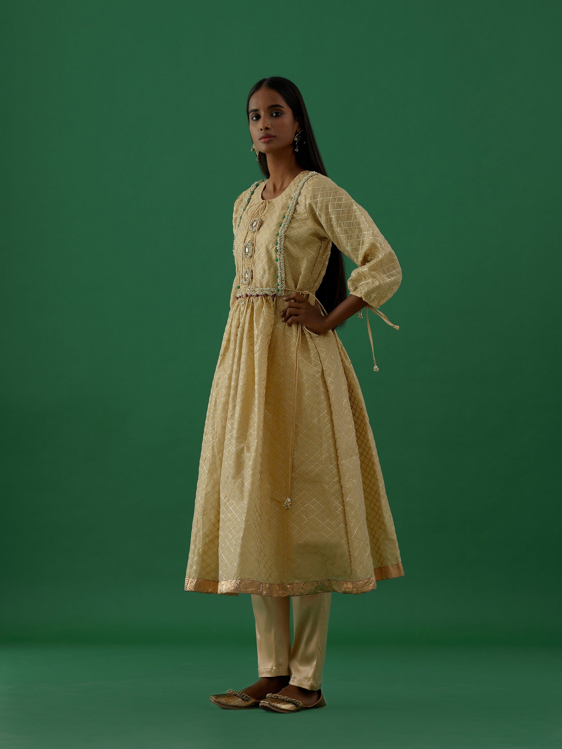 Jalen Gold (Kurta Set)