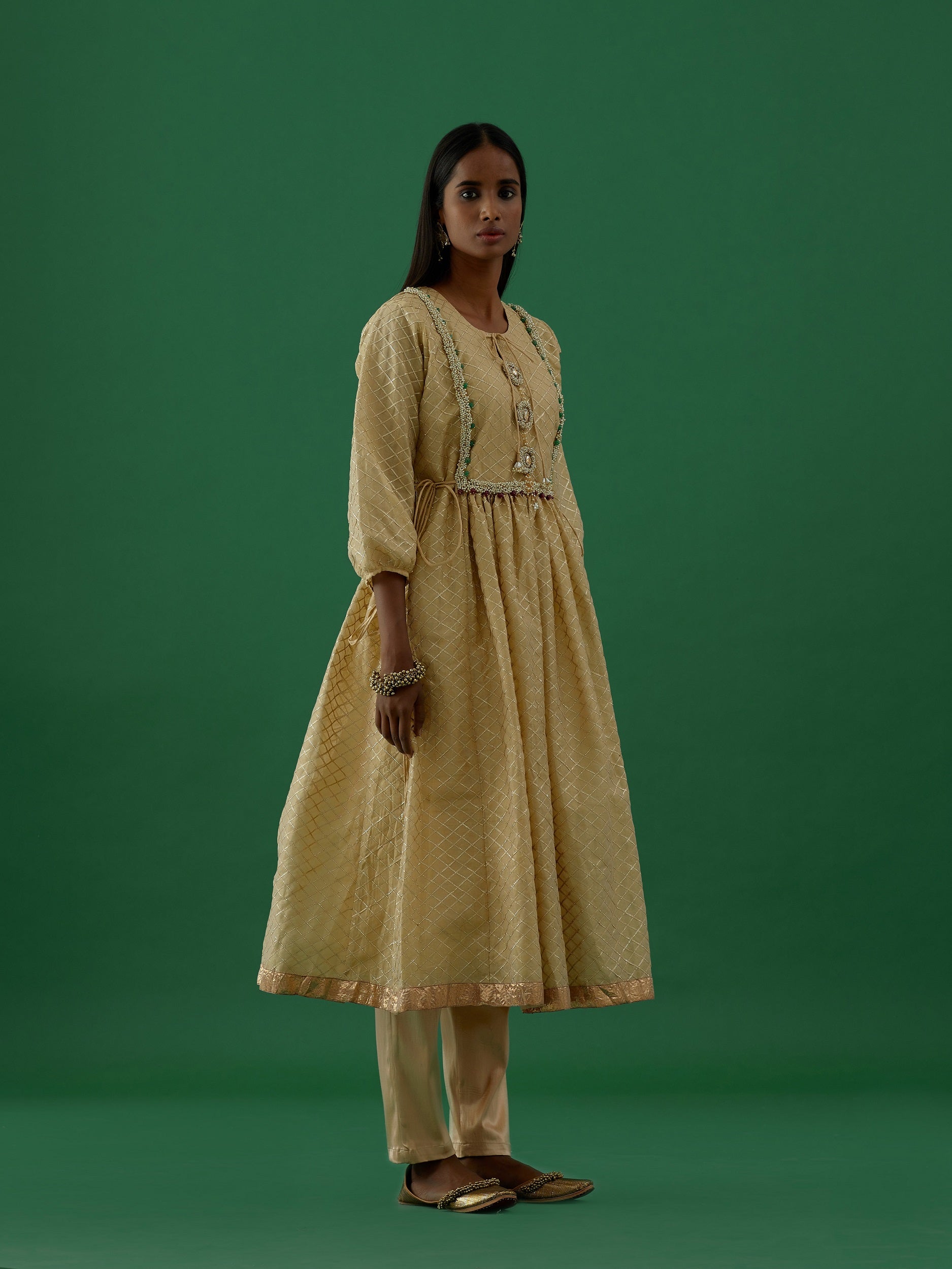 Jalen Gold (Kurta Set)