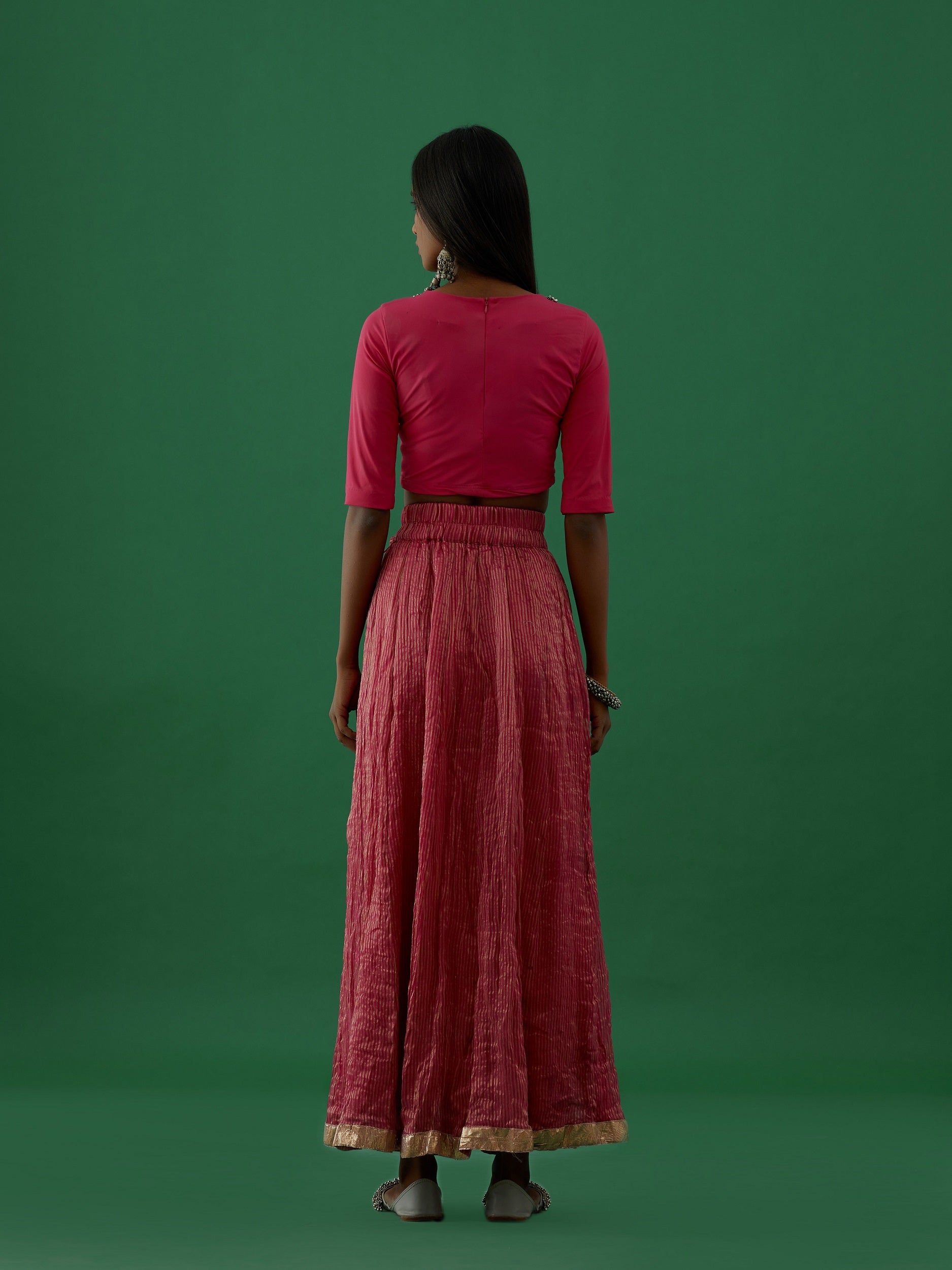 Zohrab Pink (Lehenga) Set