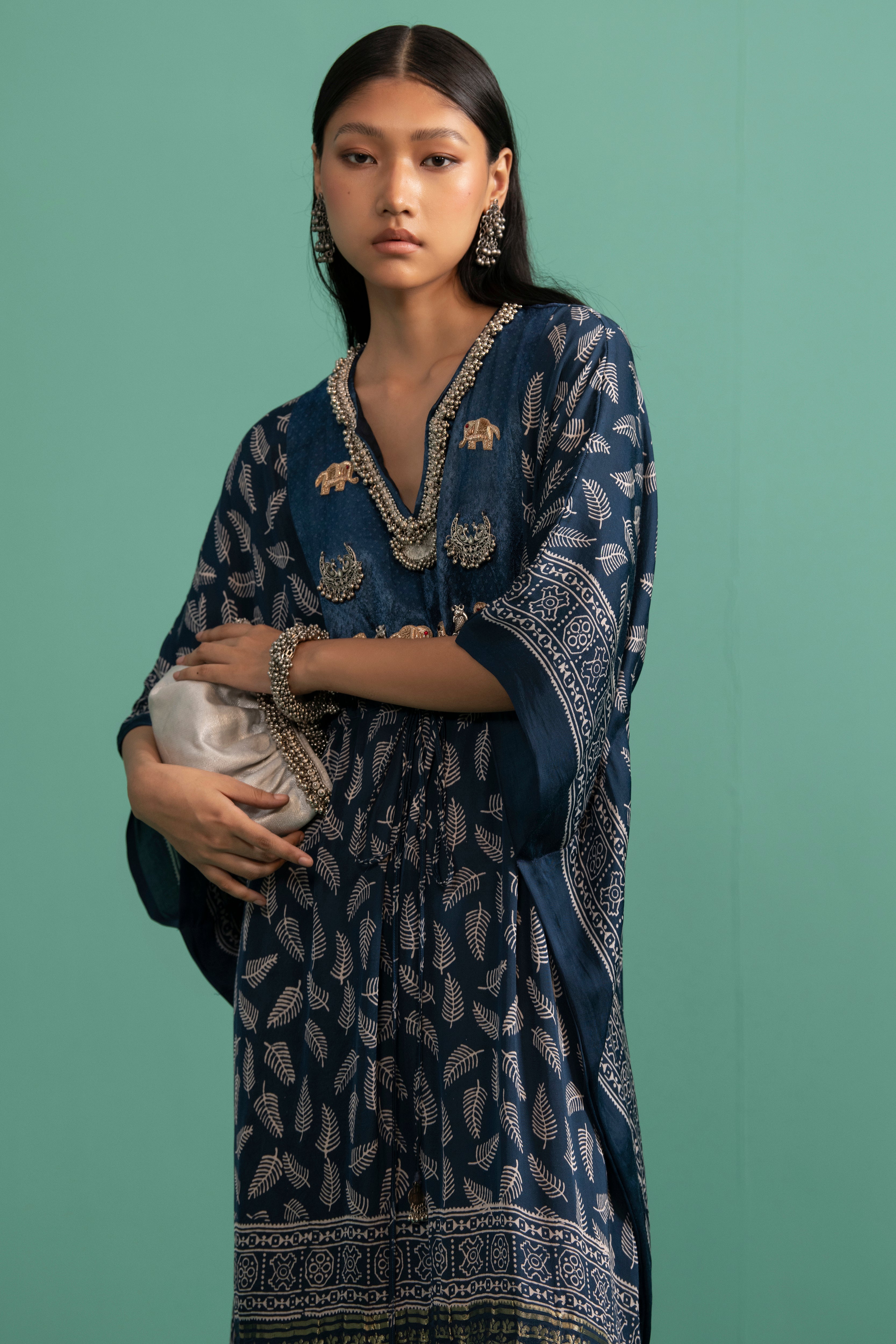 Tejaswani - Blue (kaftan) - 5elements