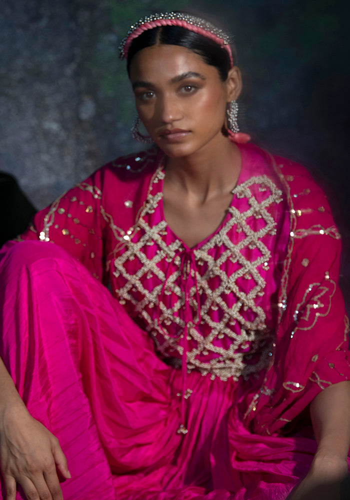 Somya - Pink kurta Set - 5elements