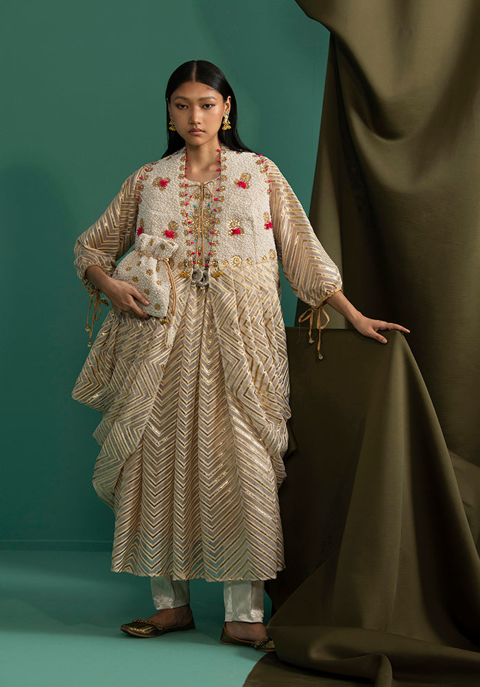 Surya - Gold kurta Set - 5elements