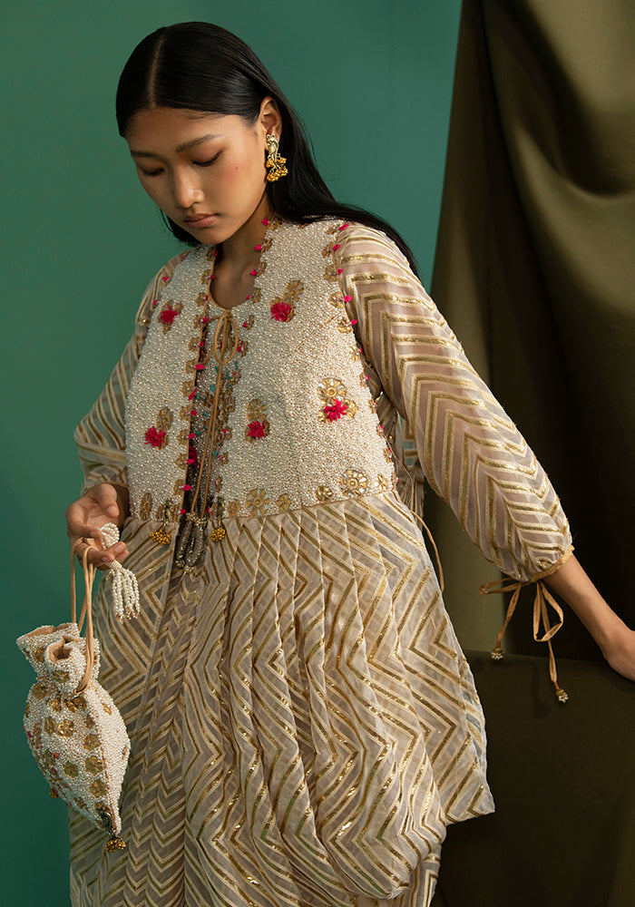 Surya - Gold kurta Set - 5elements