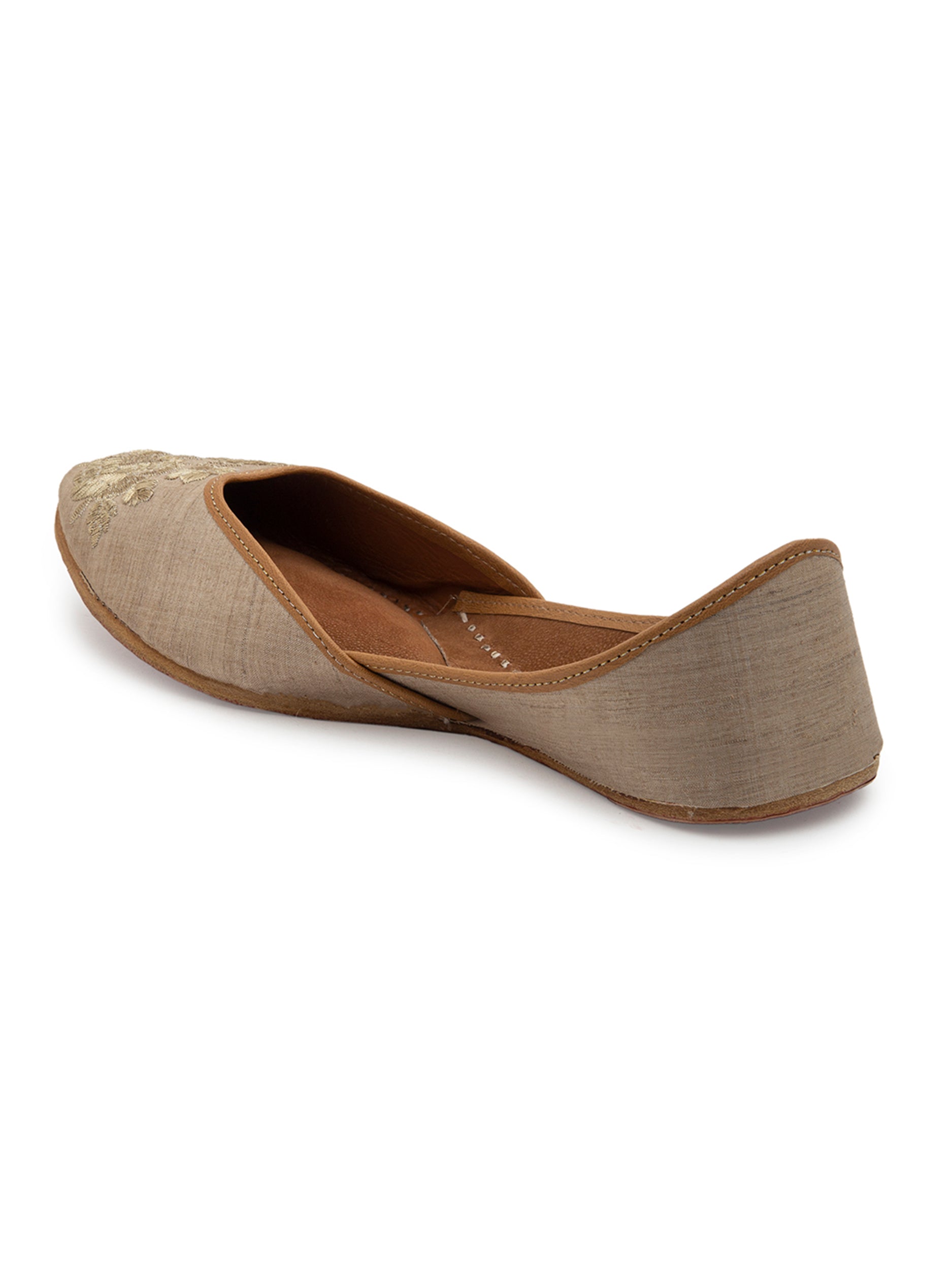 Mughal Bird - Beige (jutti) 5elements