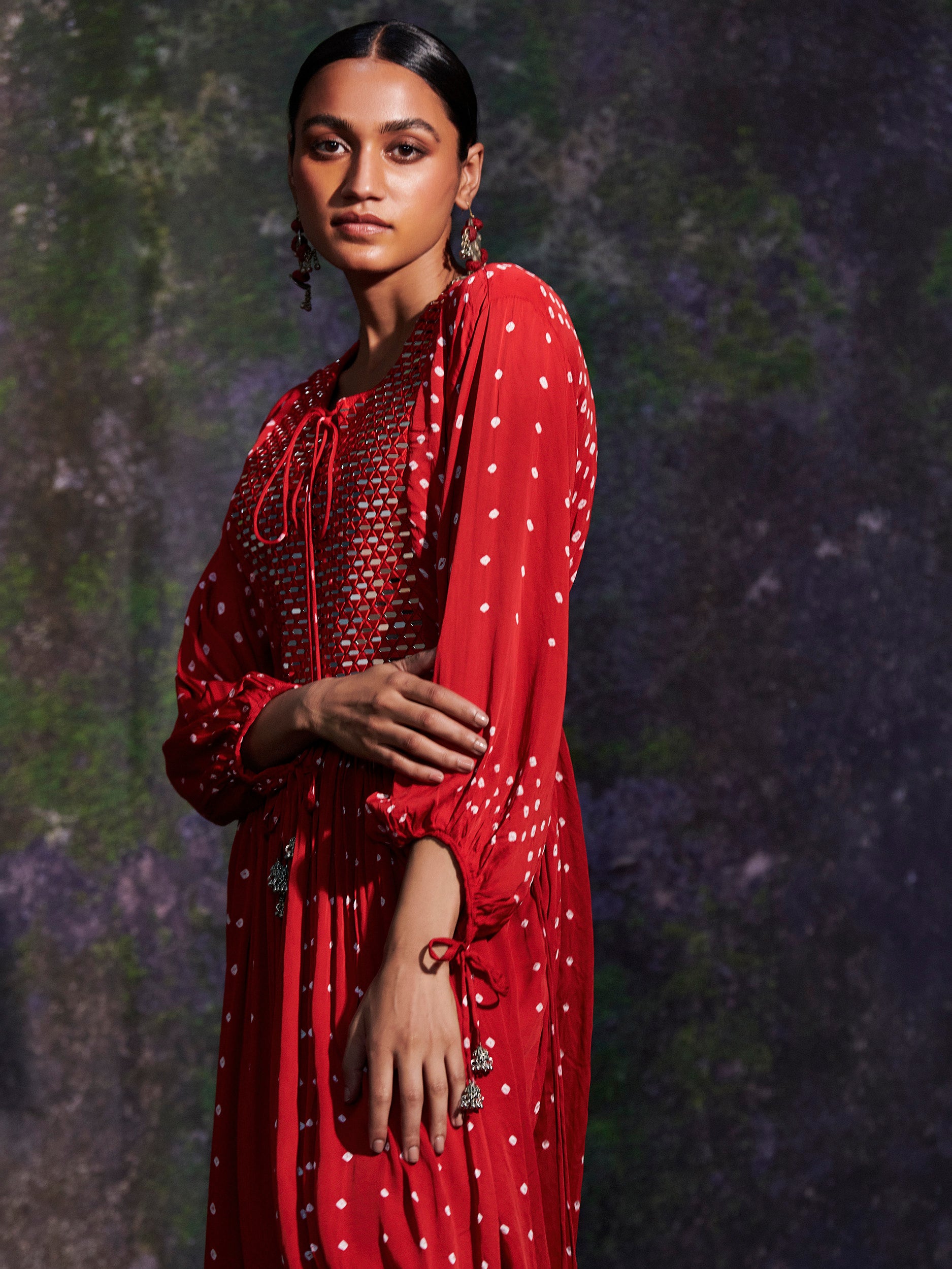 Vrinda - Red Set - 5elements