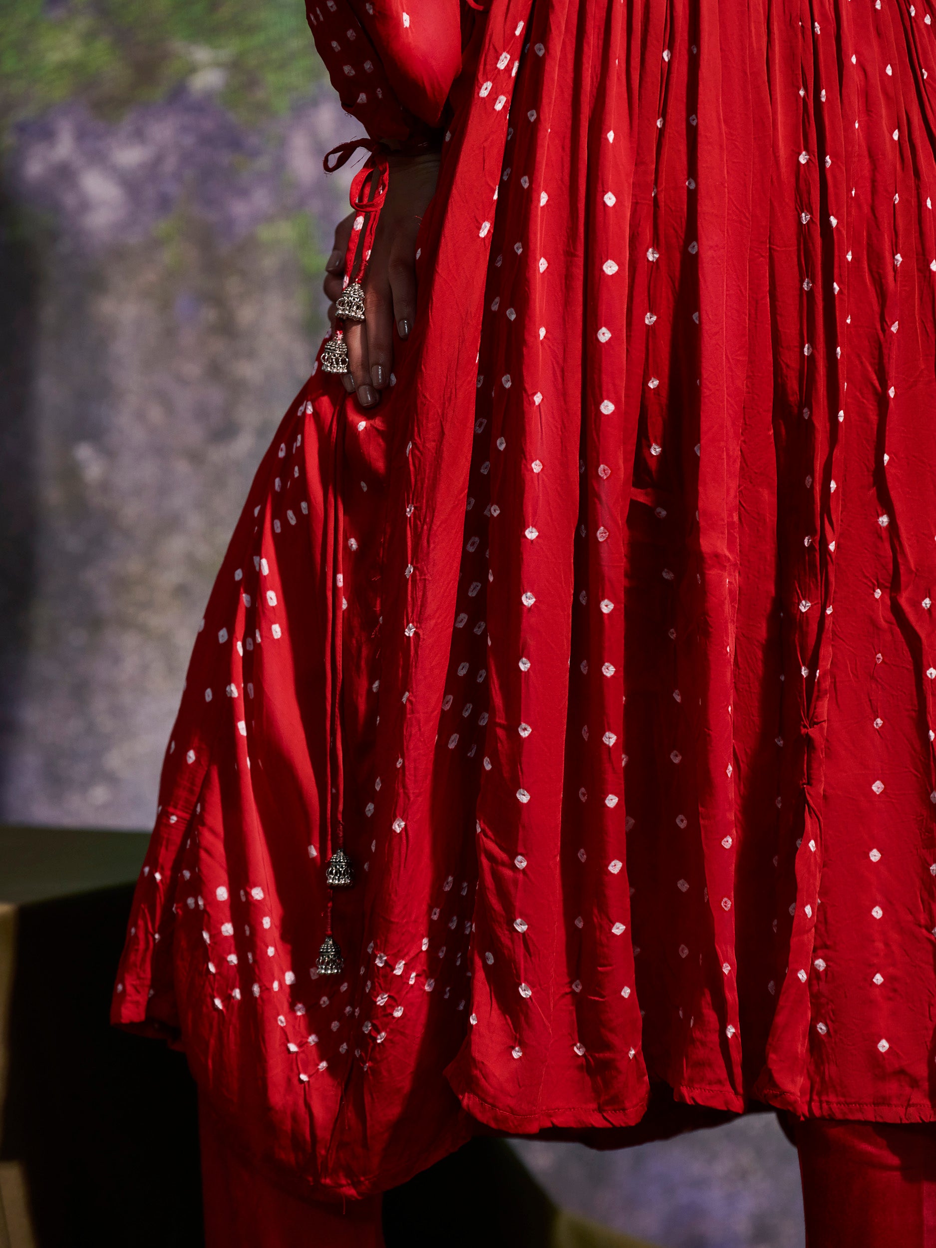 Vrinda - Red Set - 5elements