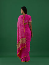 Ambika - Pink Saree - 5elements