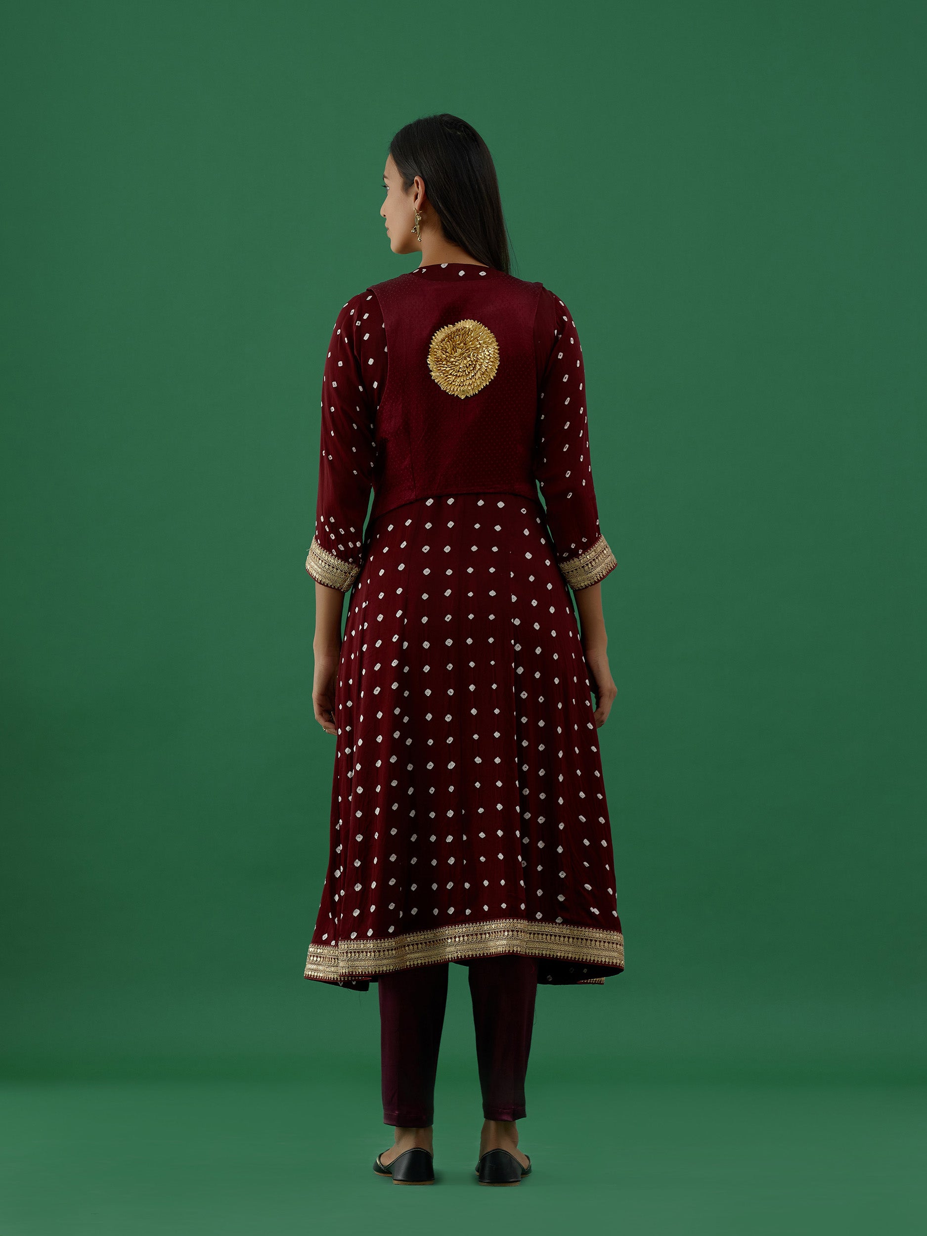 Shivya - Maroon kurta Set - 5elements