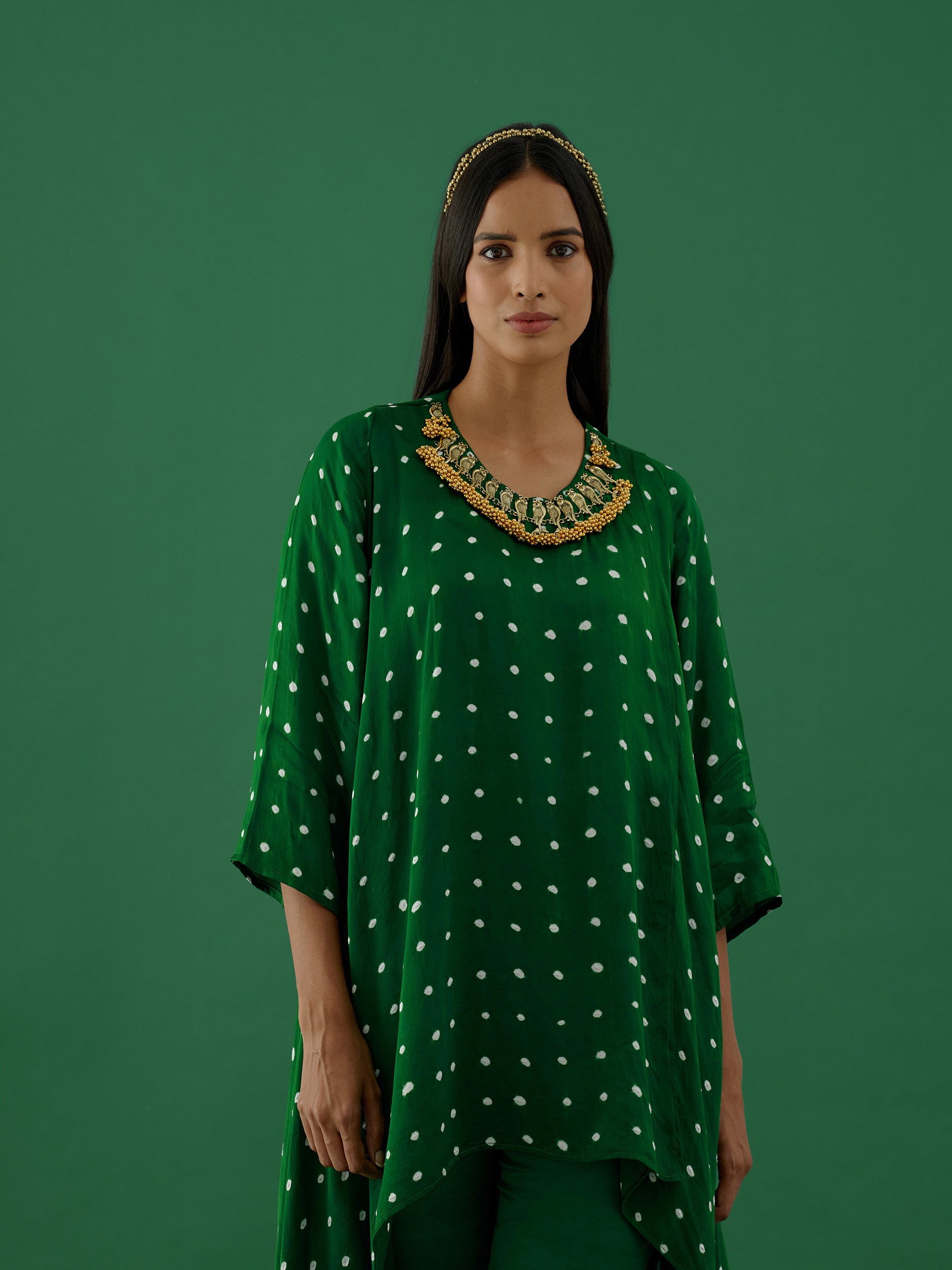 Vishakha - Green Top - 5elements