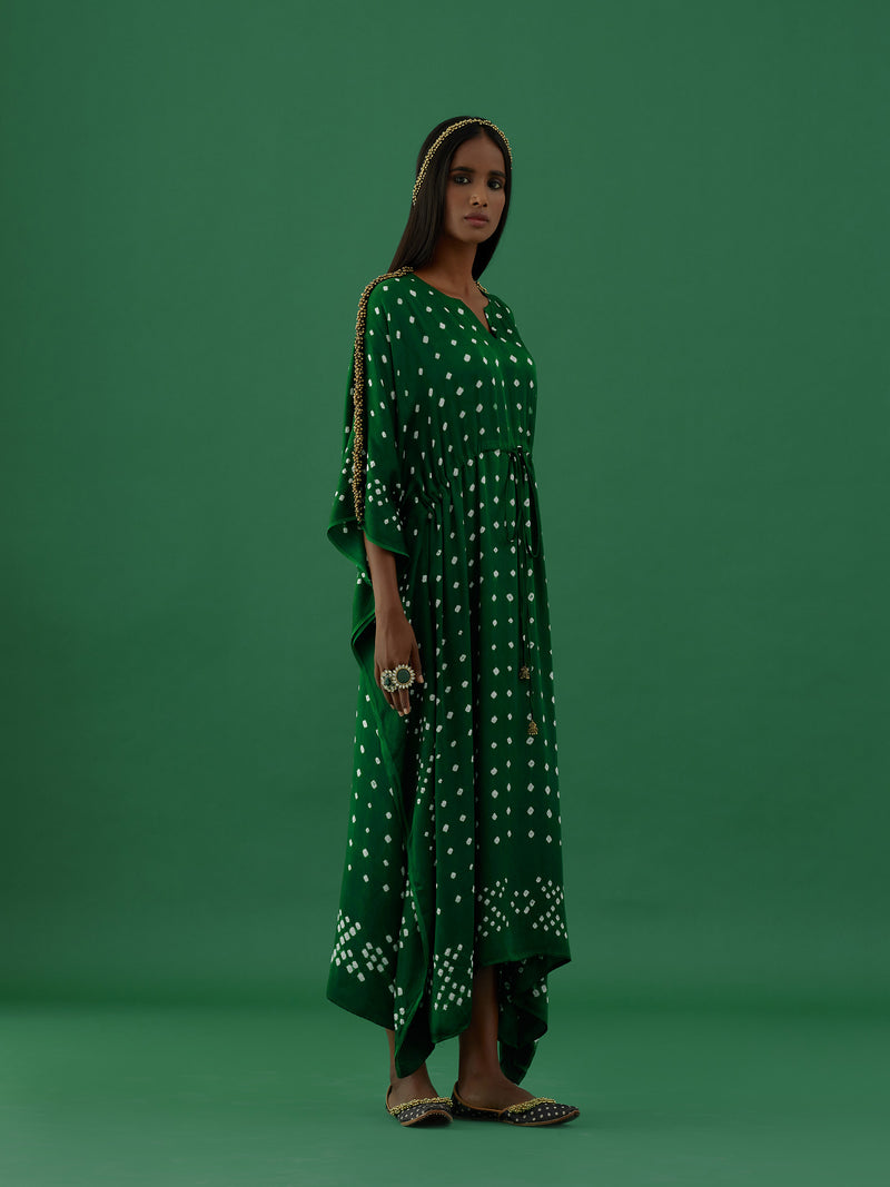 Indulekha - Green (kaftan) - 5elements