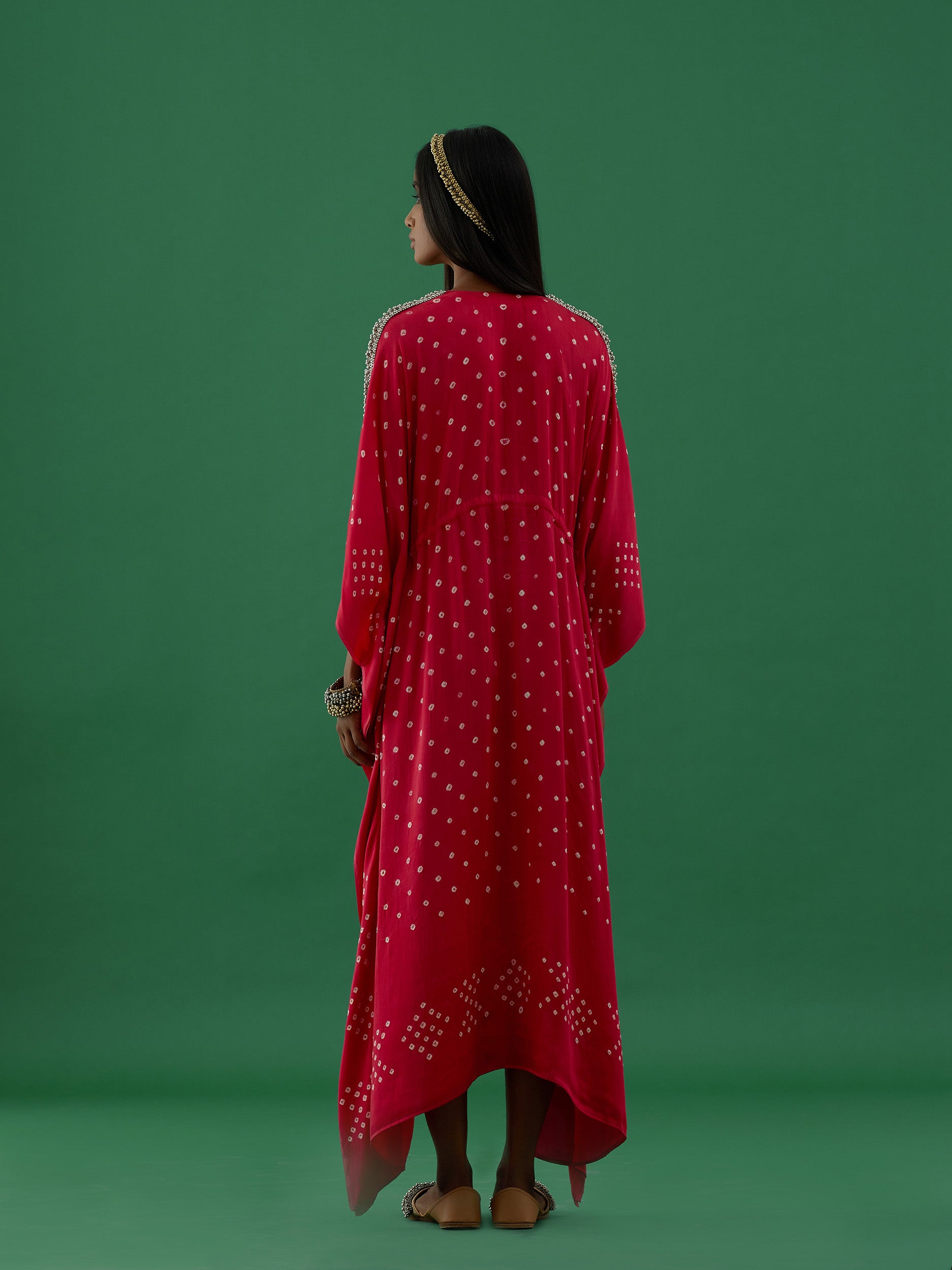 Indulekha - Pink (kaftan) - 5elements