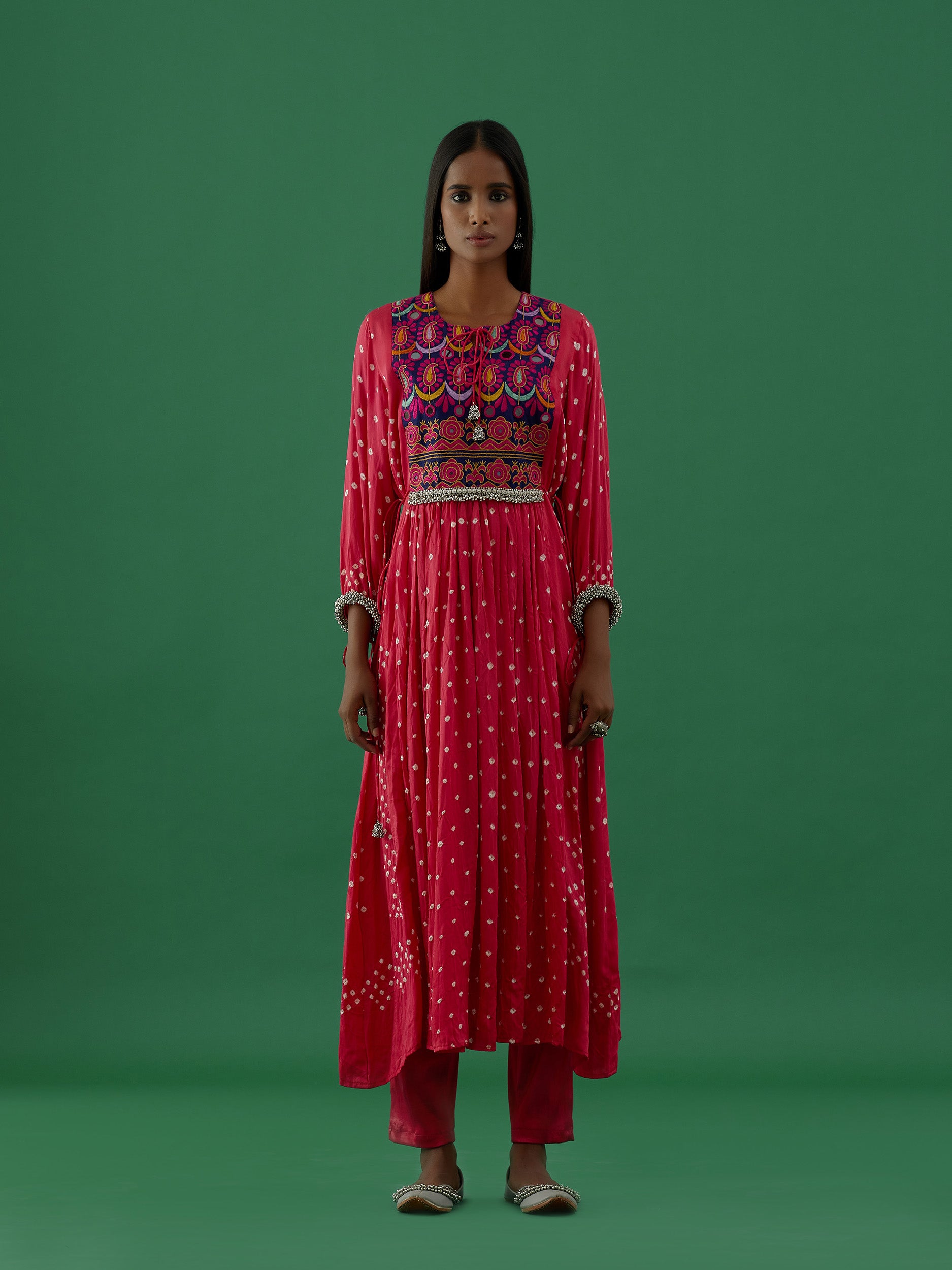 Tungavidya - Pink kurta Set - 5elements