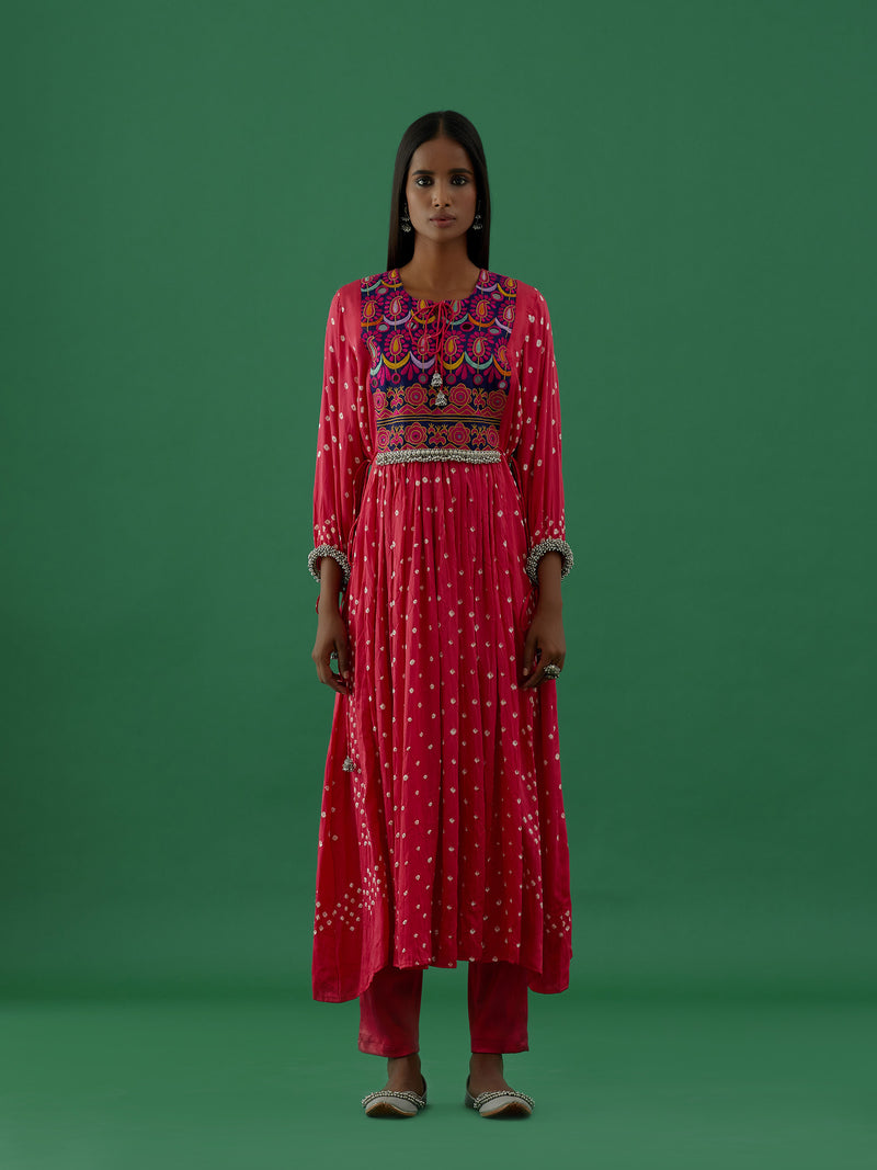 Tungavidya Pink (Kurta Set)