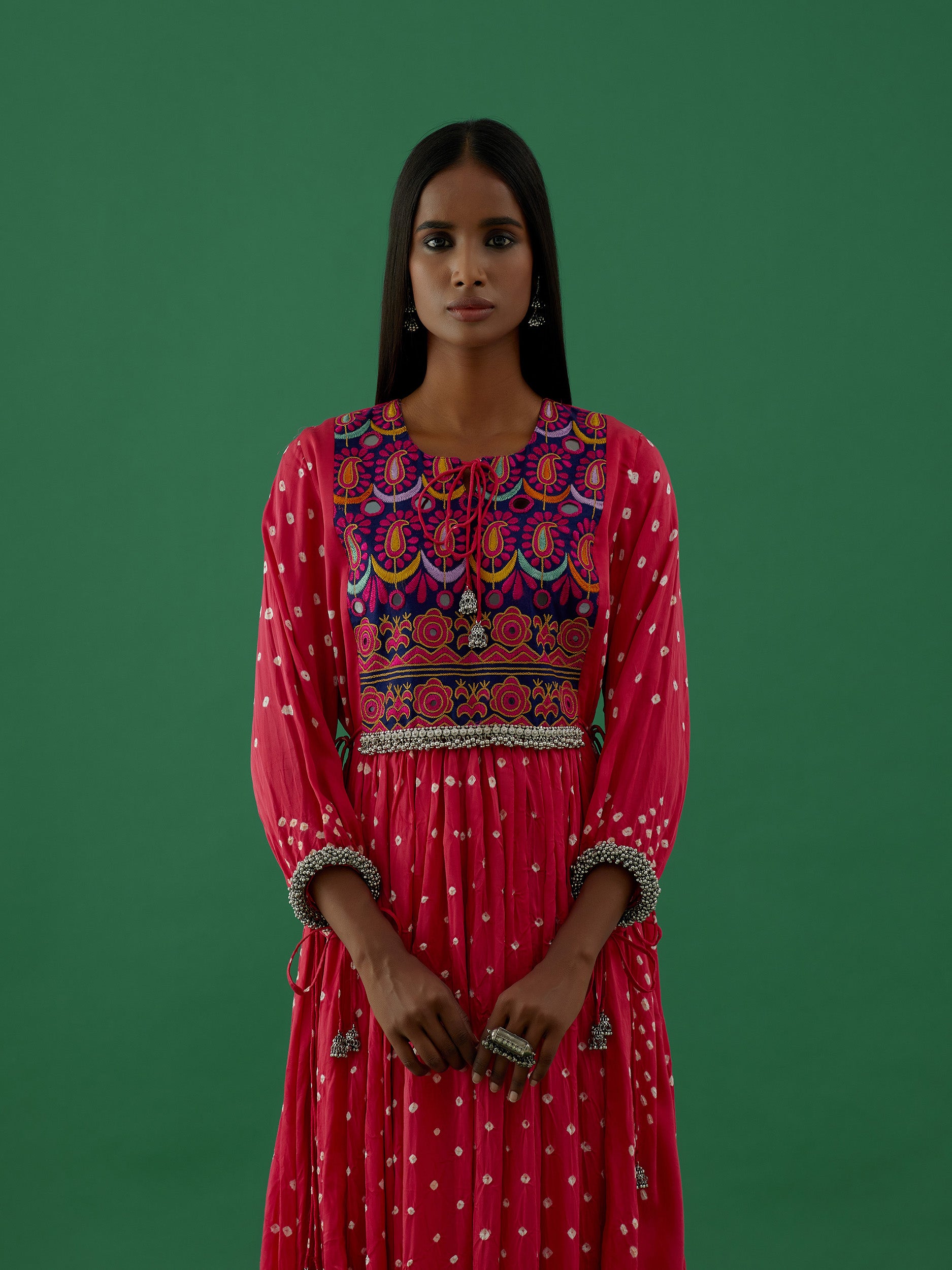 Tungavidya - Pink kurta Set - 5elements