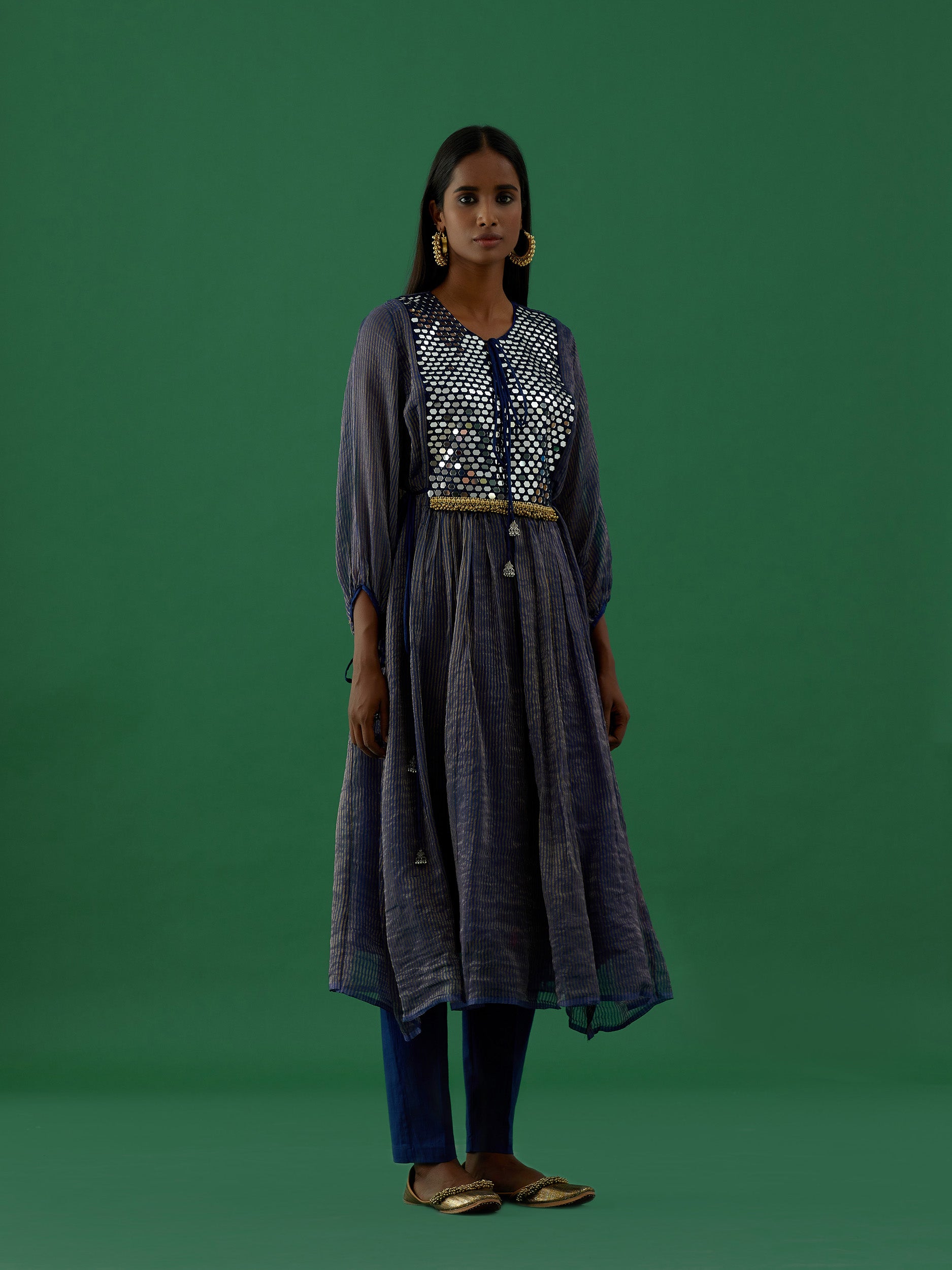 Gopika - Blue kurta Set -5elements