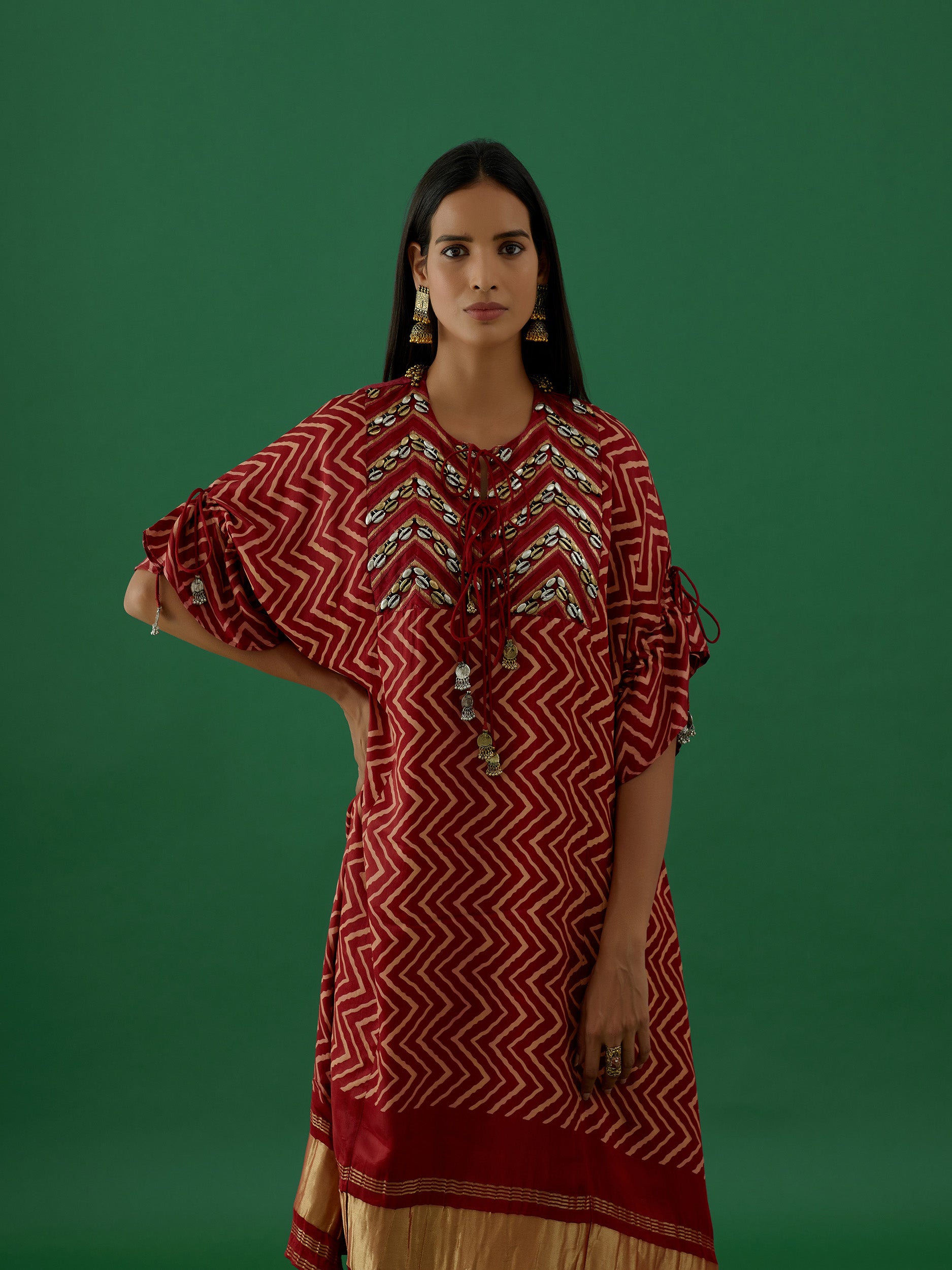 Citra - Maroon (kaftan) - 5elements
