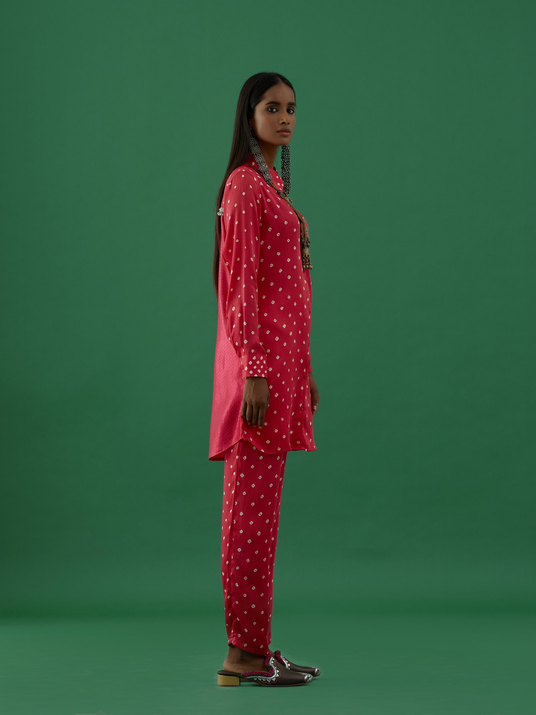 Apurva - Pink Co-ords Set - 5elements