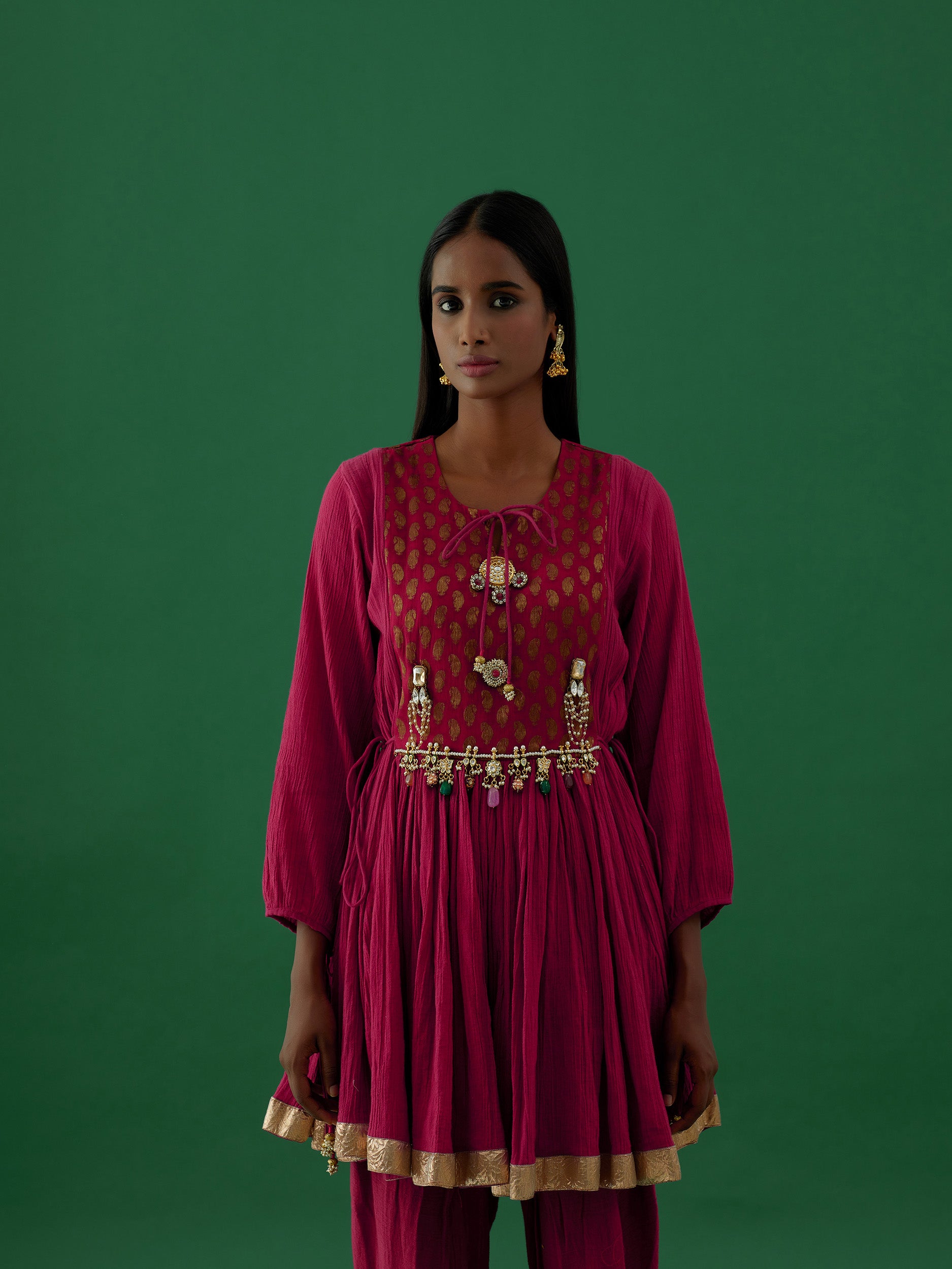 Pranami - Maroon - 5elements