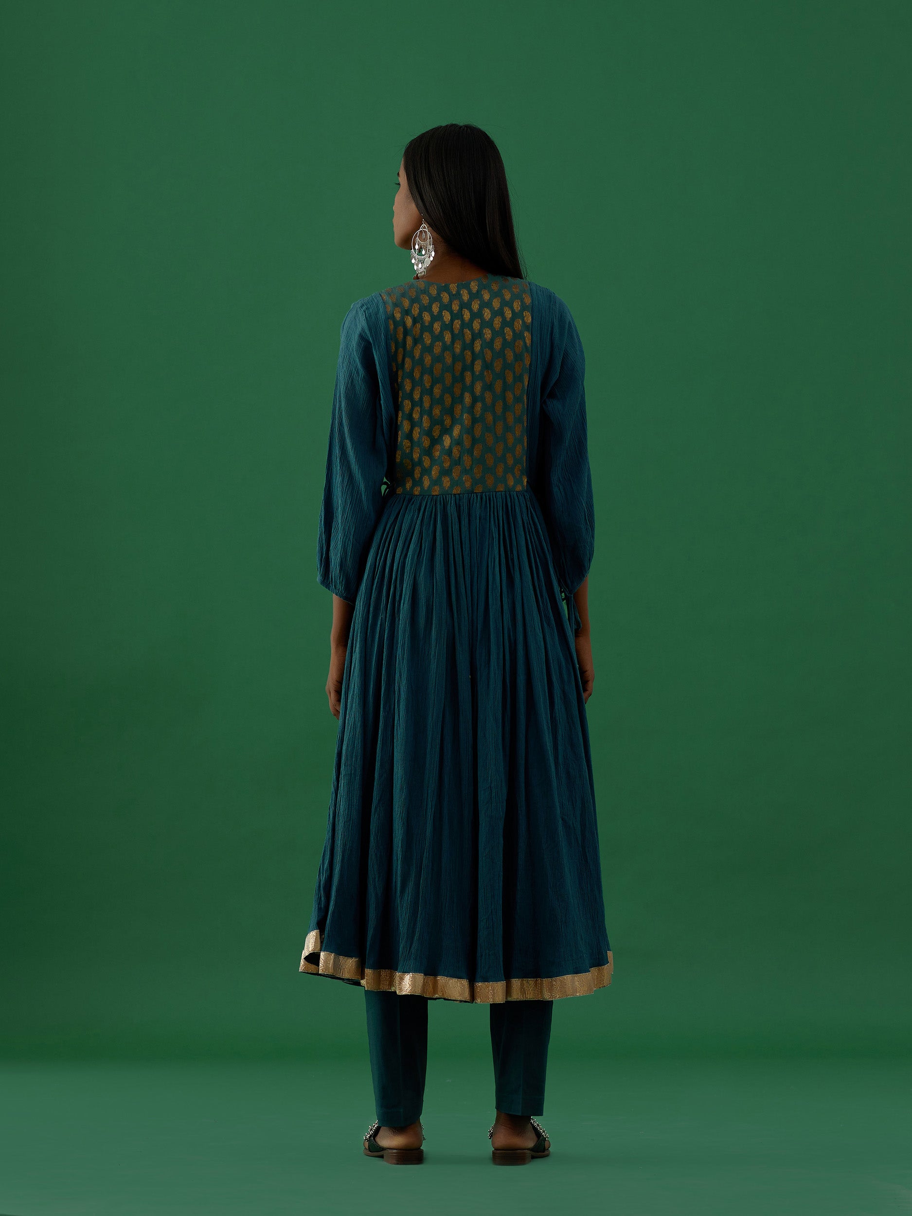 Adhira - Blue kurta Set - 5elements