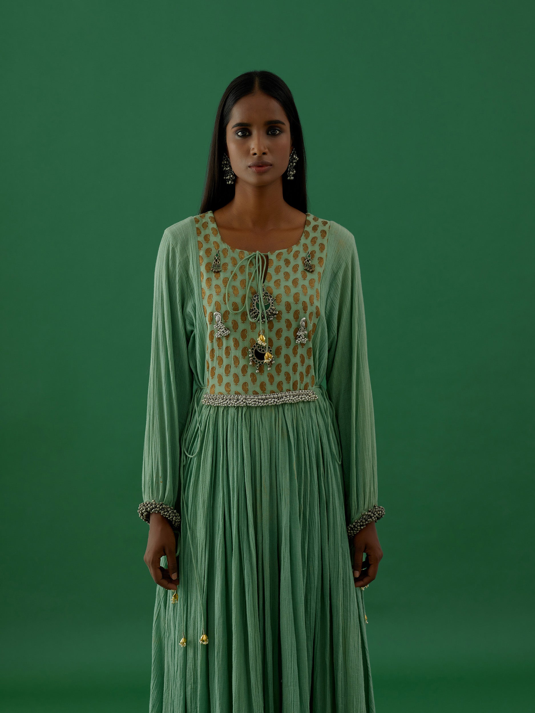 Adhira - Mint kurta Set - 5elements
