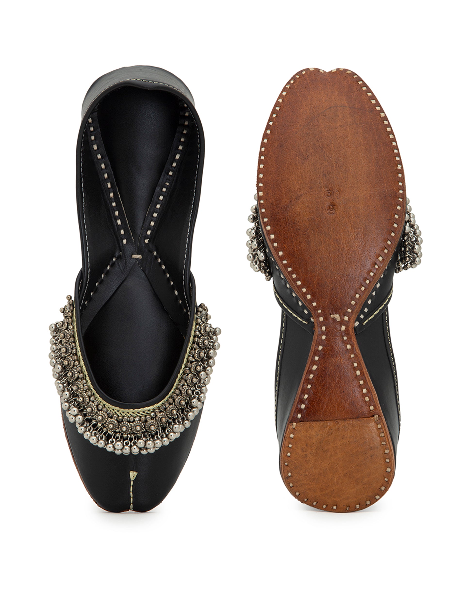 Ghunghroo Blast - Black (jutti) 5elements