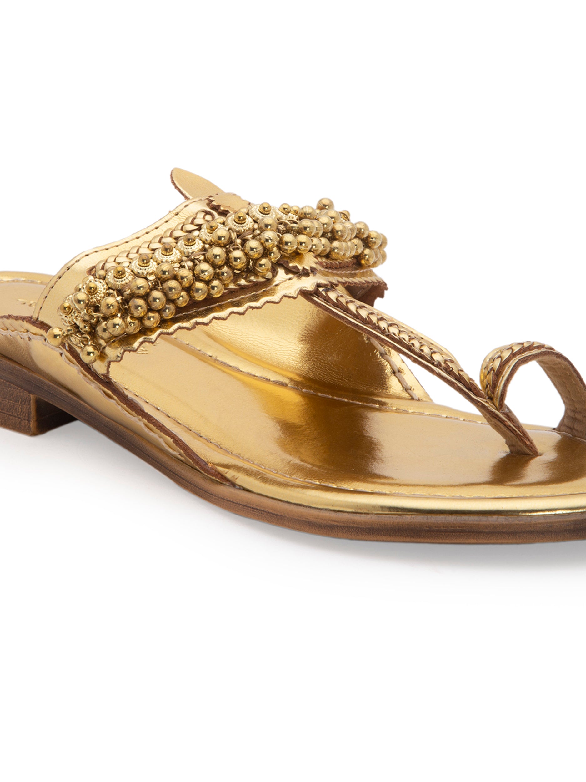 Ghungroo Love - Gold kolhapuri 5elements
