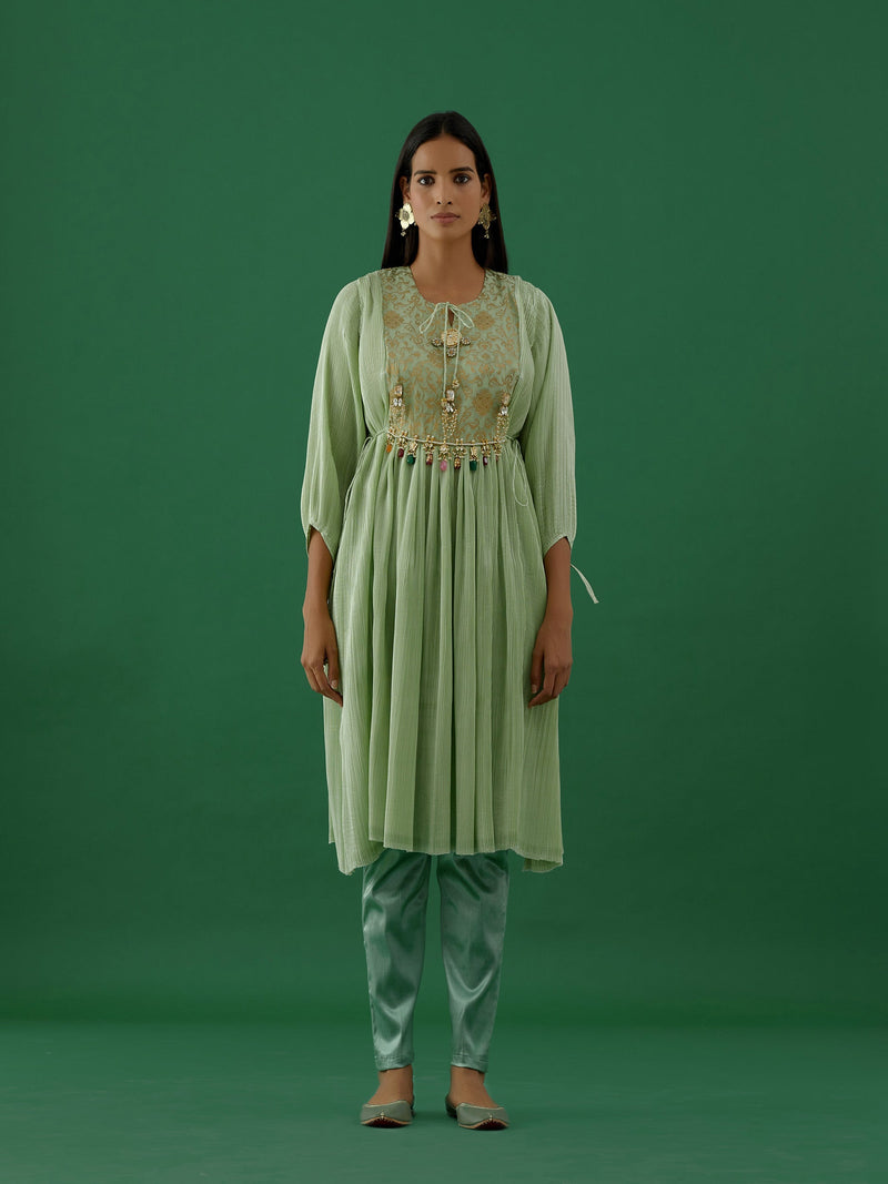 Trishika Mint (Kurta Set)