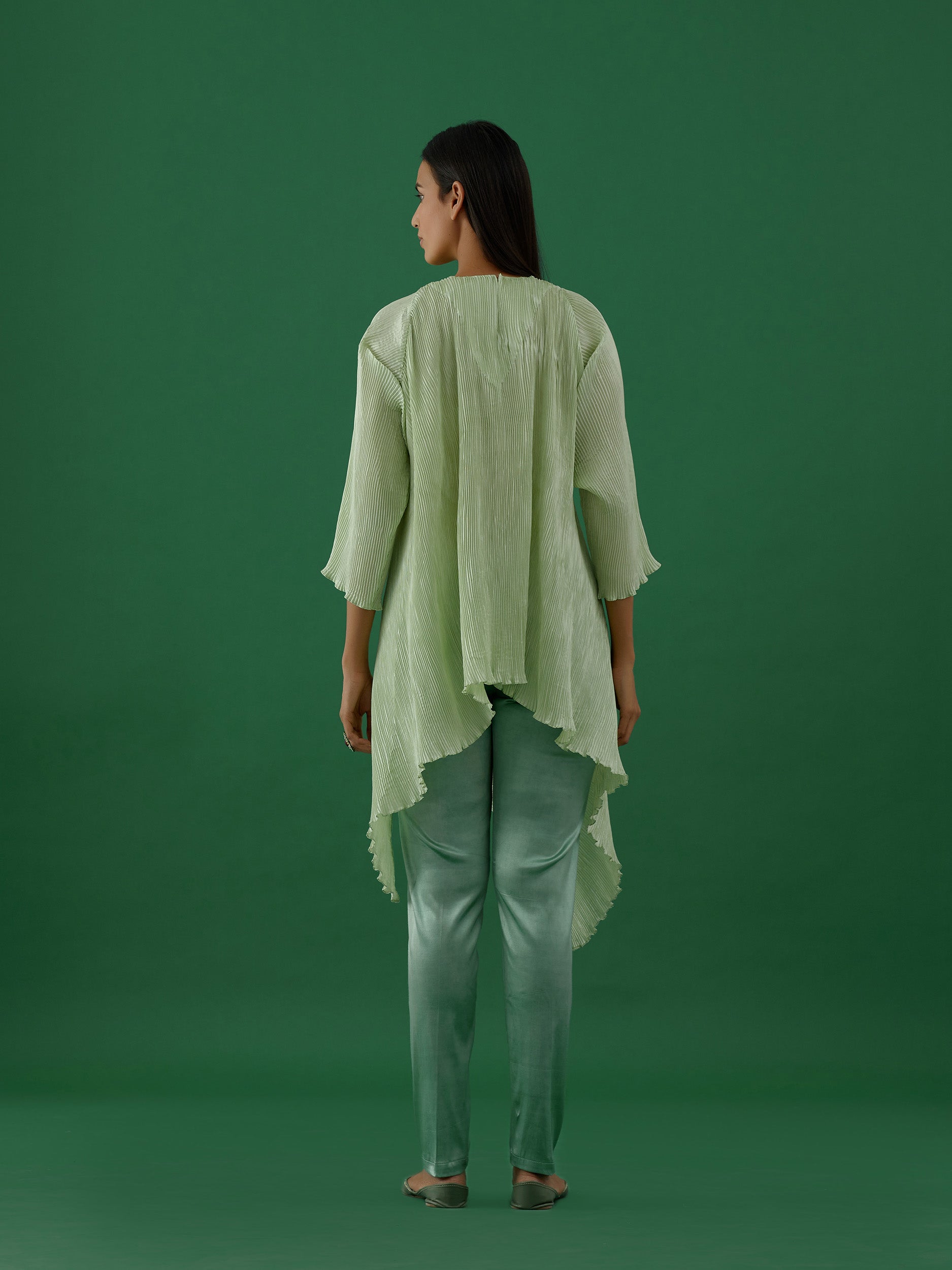 Mint Embellished Tunic Set - 5elements