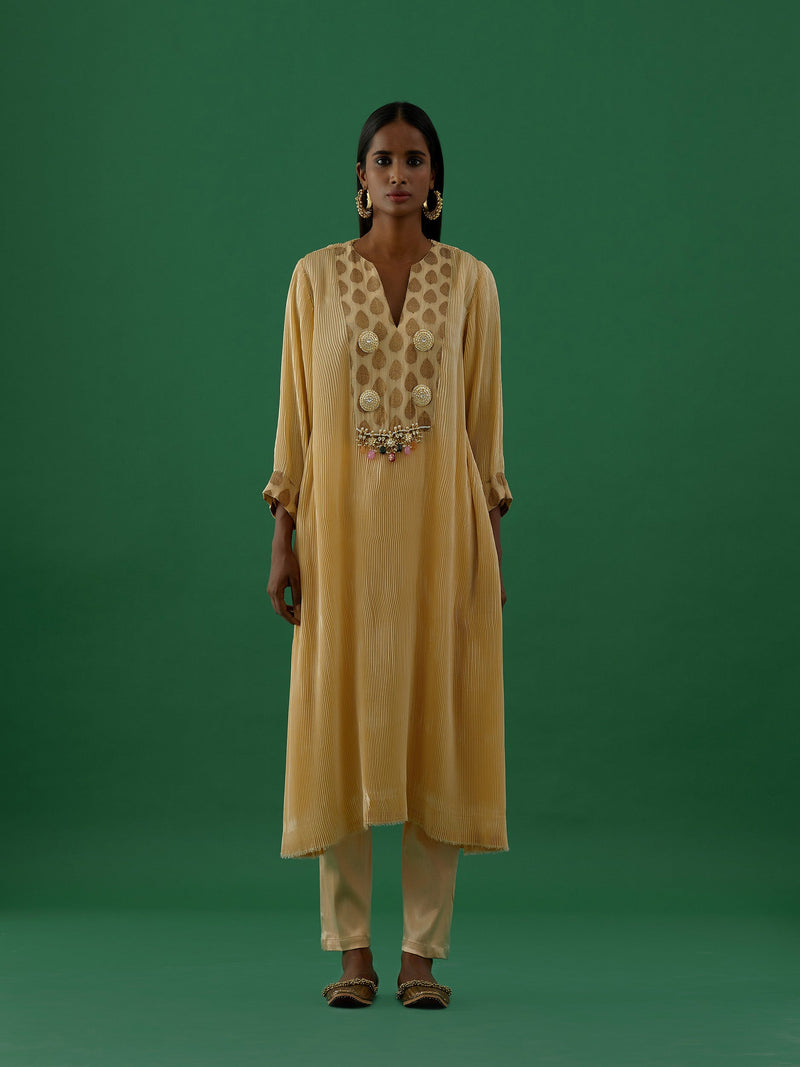 Ditya Beige (Kurta Set)