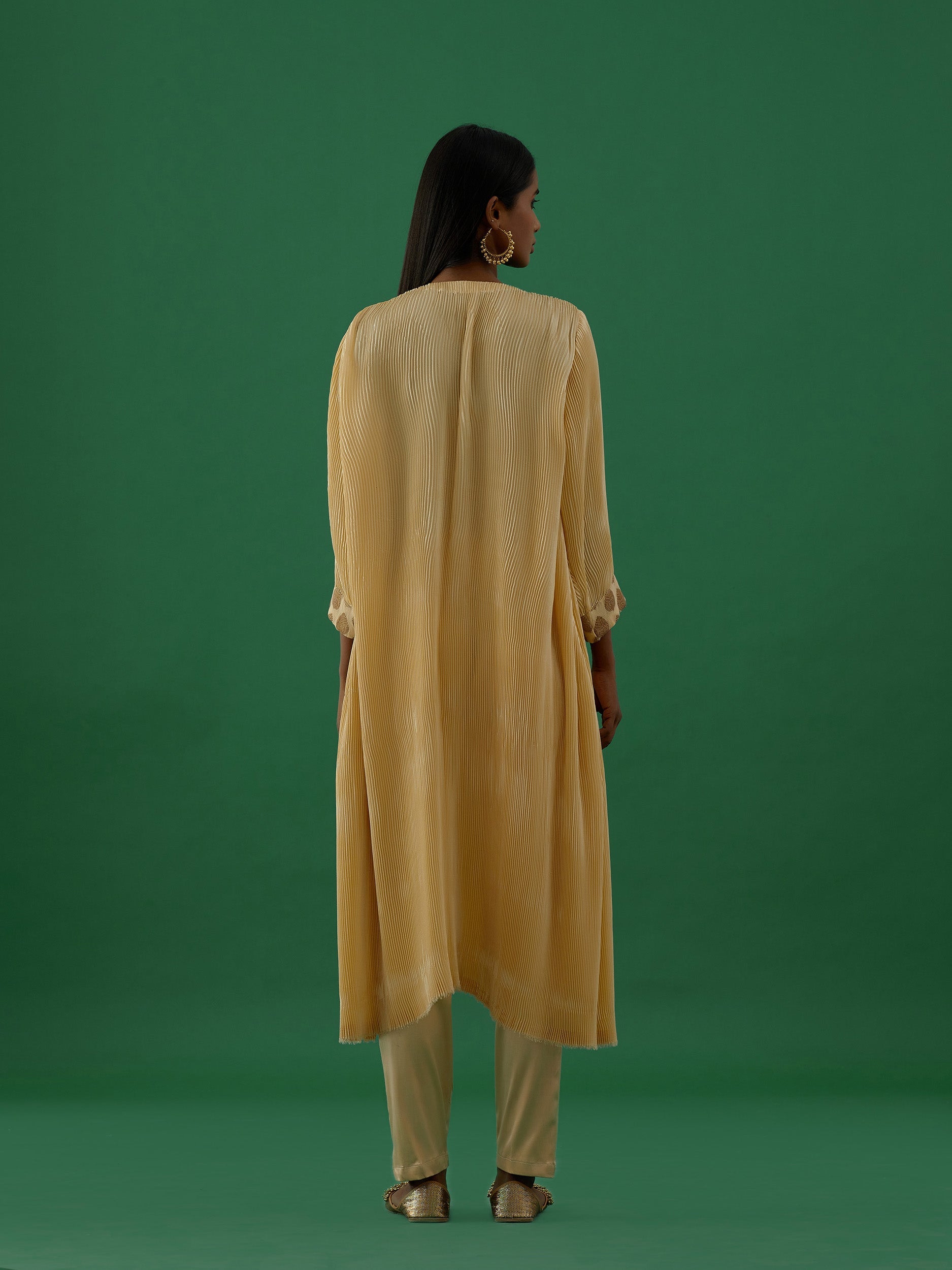 Ditya - Beige kurta Set - 5elements