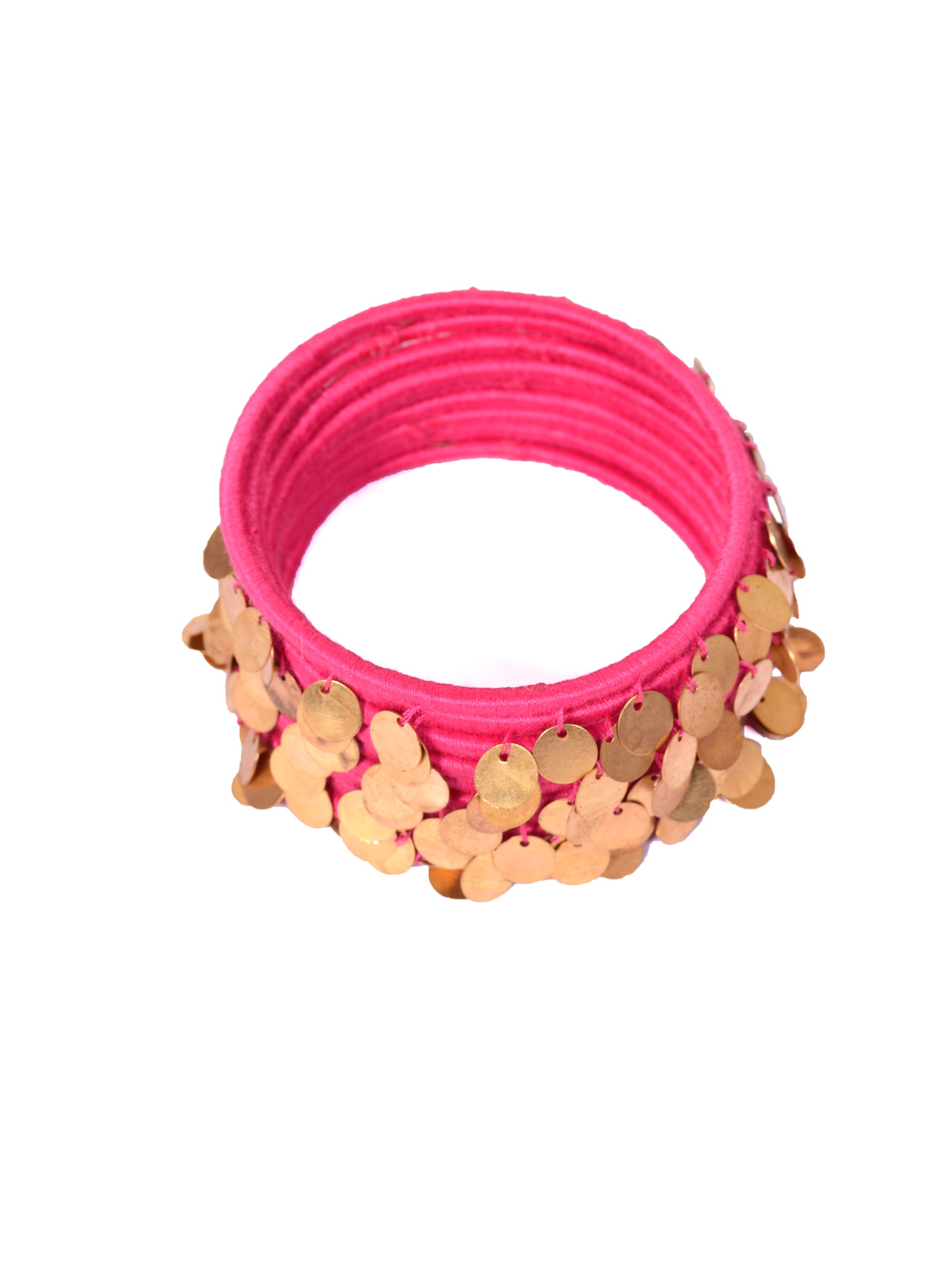 Nyara Bangle- Pink (Gold) - 5elements