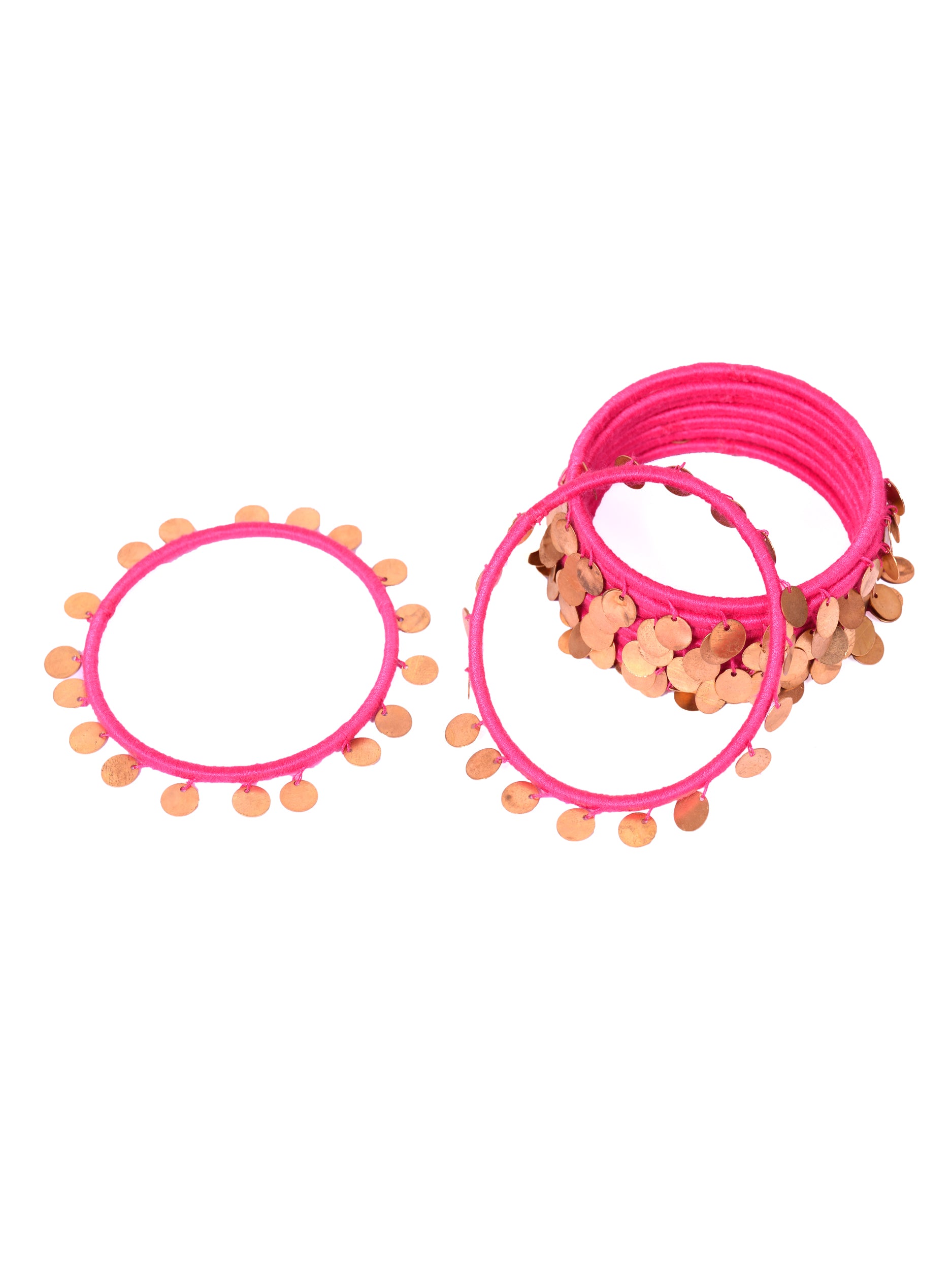 Nyara Bangle- Pink (Gold) - 5elements
