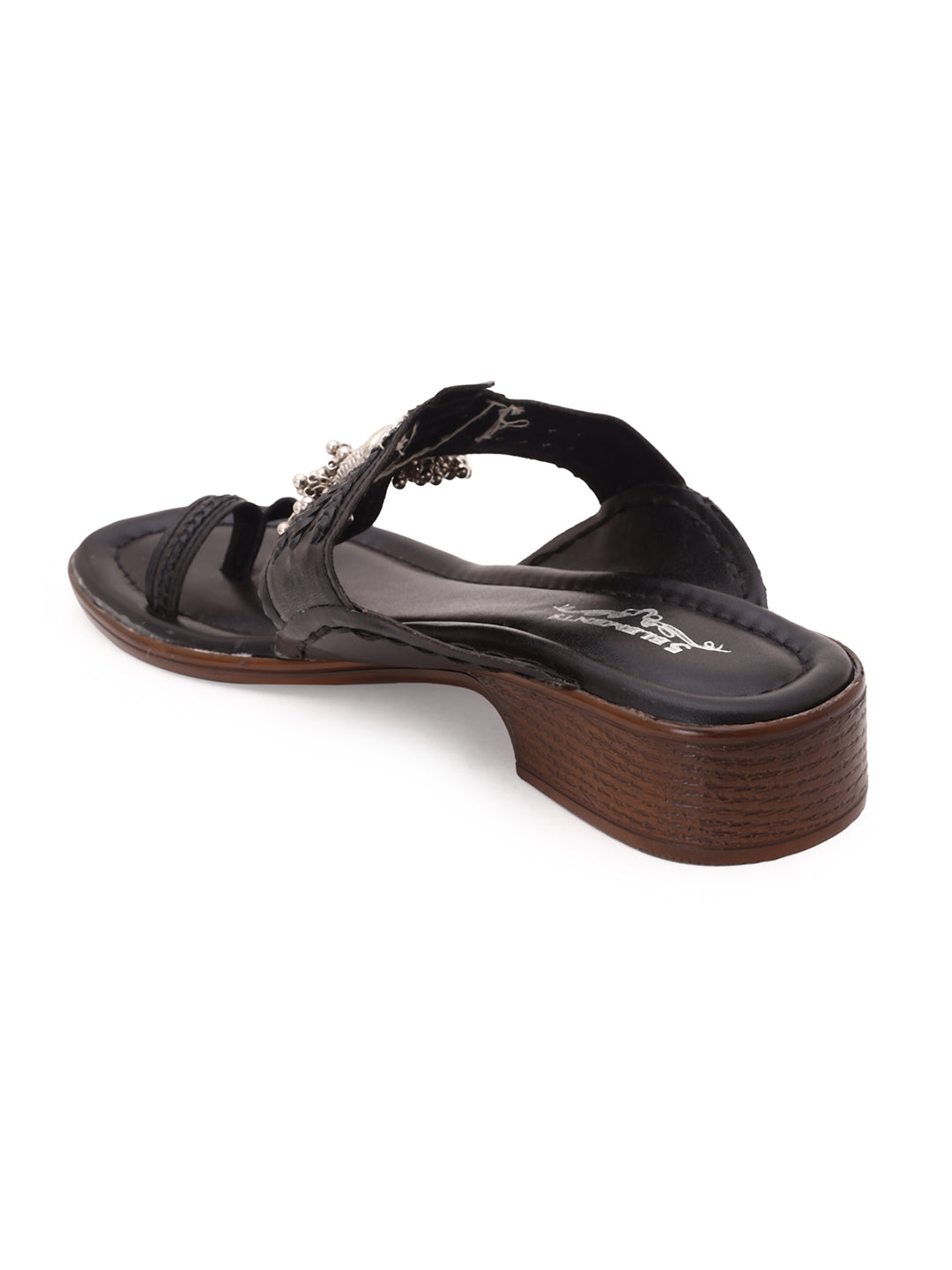 Mayoor - Black kolhapuri 5elements